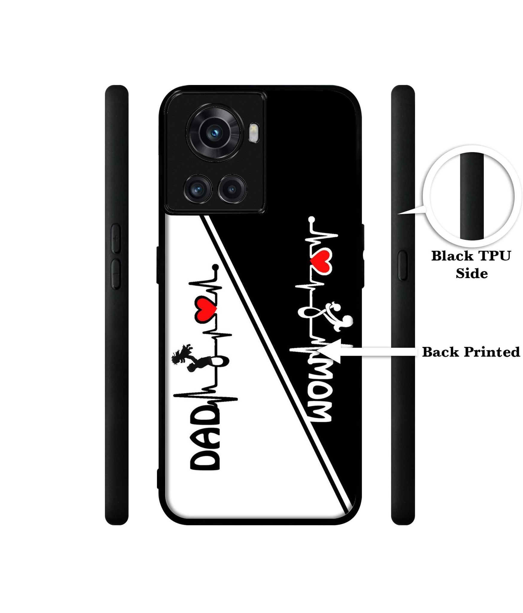 Mom and Dad Lover Designer 2D Printed Back Case Cover for OnePlus 10R 5G