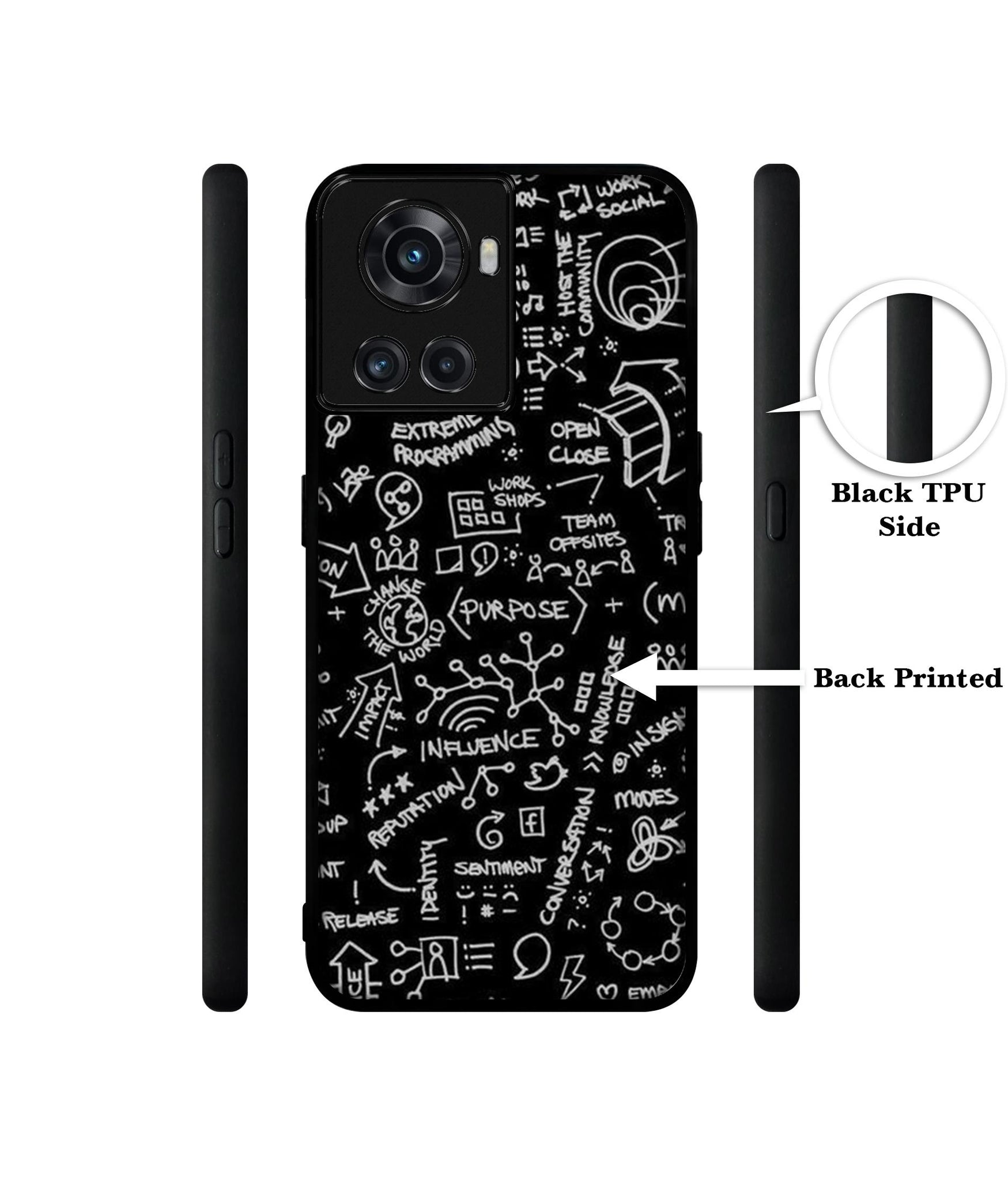 Formulas Designer 2D Printed Back Case Cover for OnePlus 10R 5G