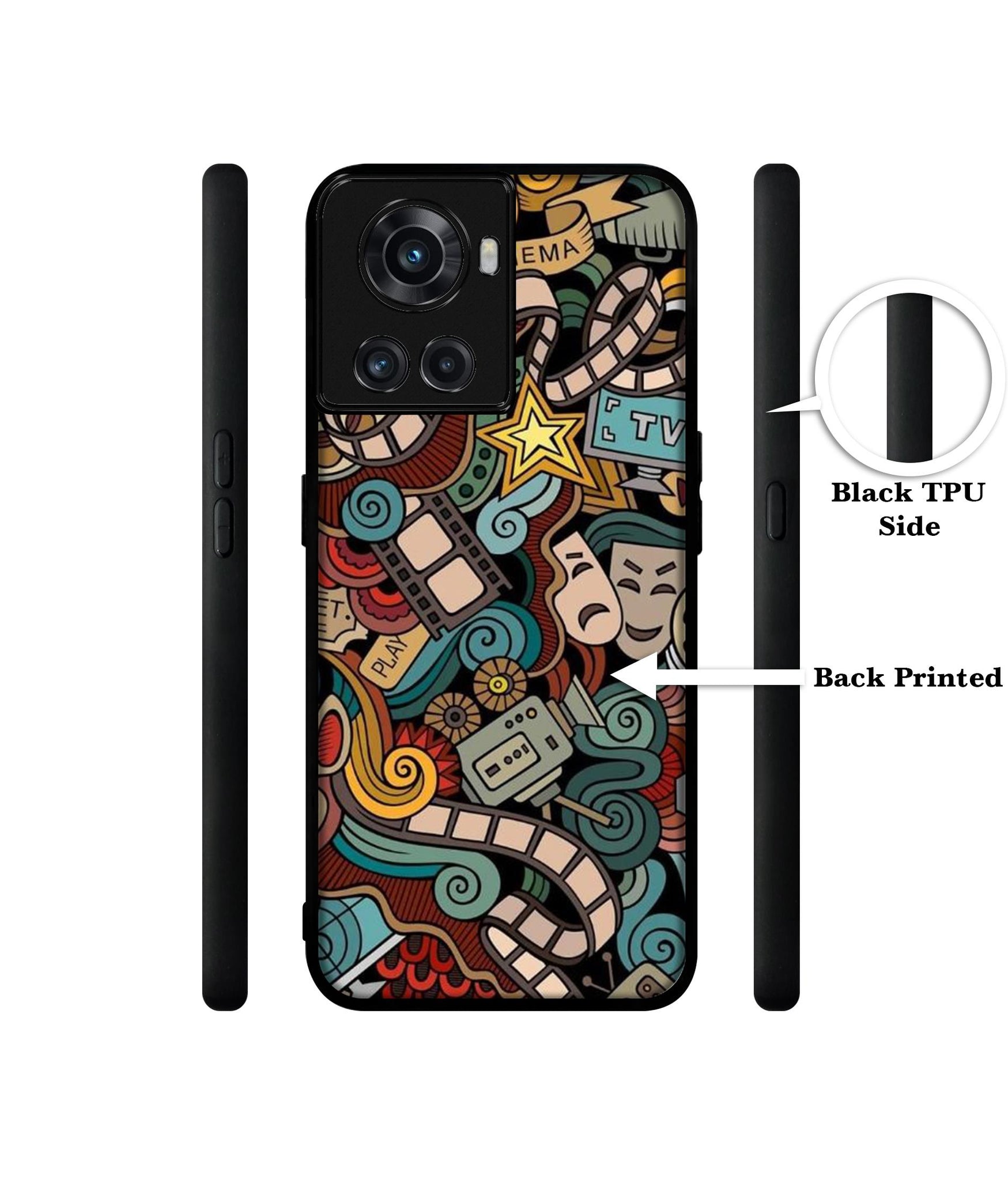 Movies Designer 2D Printed Back Case Cover for OnePlus 10R 5G