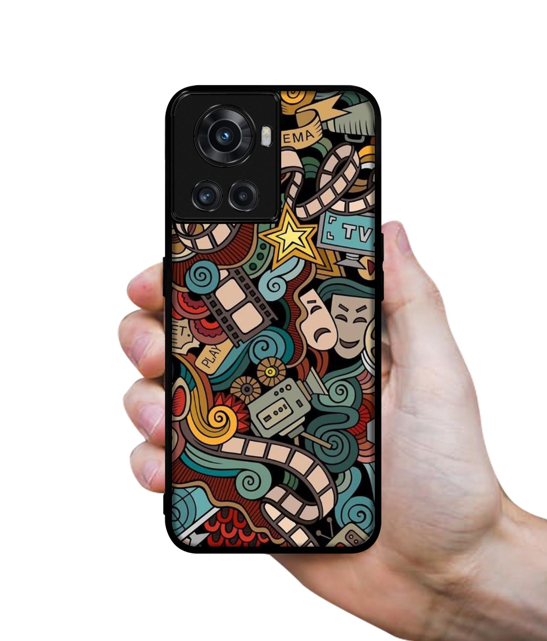 Movies Designer 2D Printed Back Case Cover for OnePlus 10R 5G