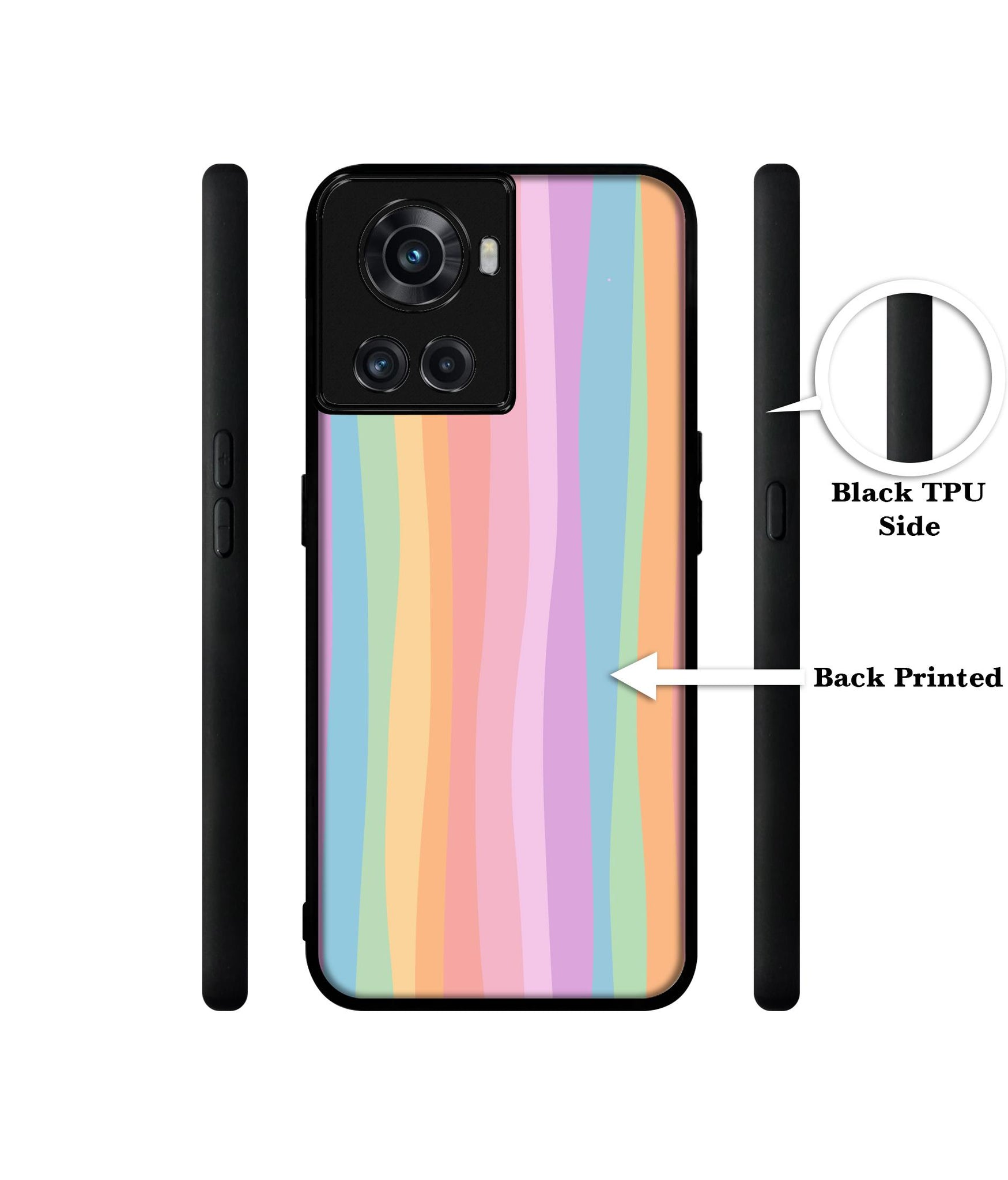 Cool Rainbow Designer 2D Printed Back Case Cover for OnePlus 10R 5G