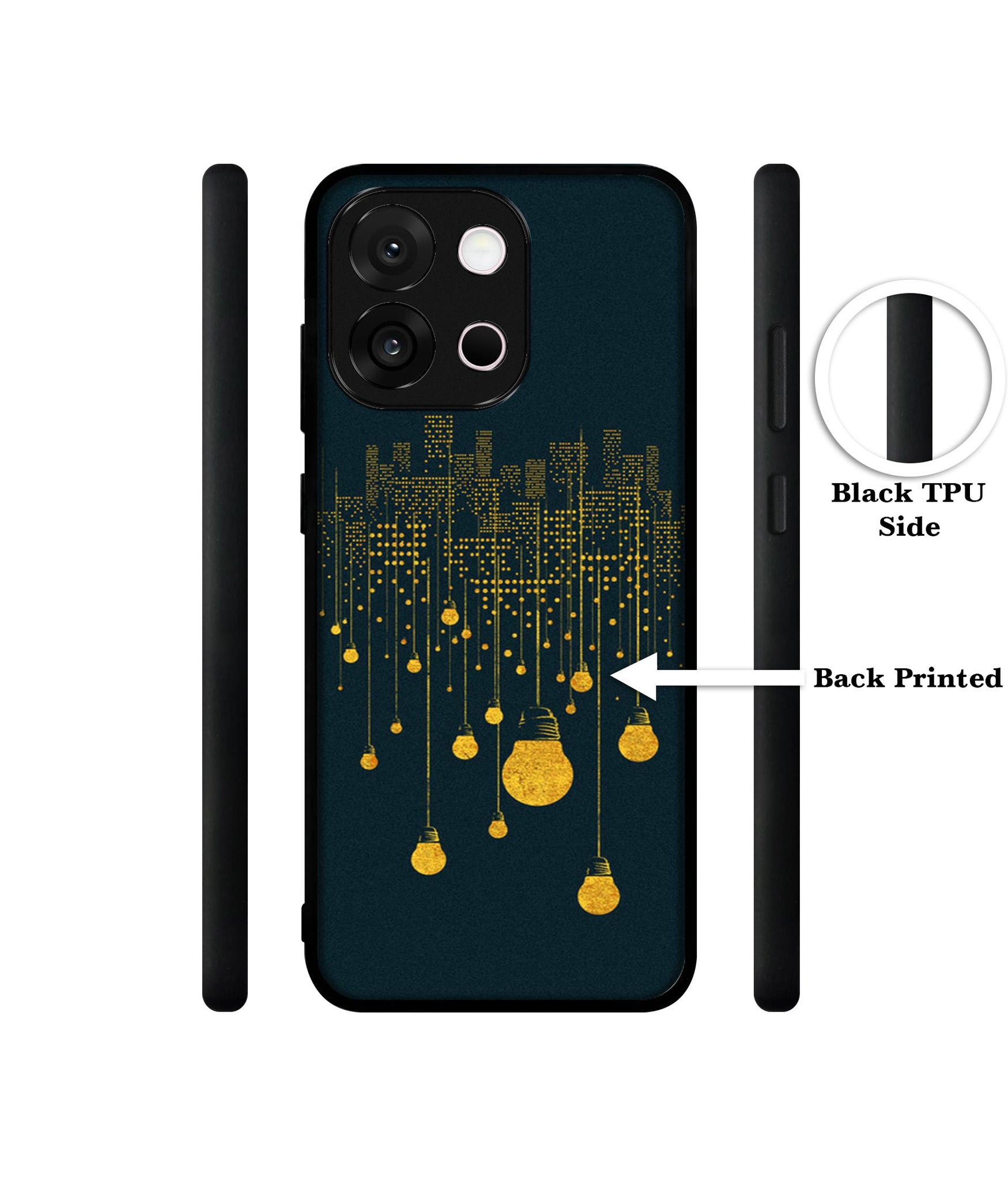 City Light Pattern Designer 2D Printed Back Case Cover for OnePlus 13s 5G / 13T 5G