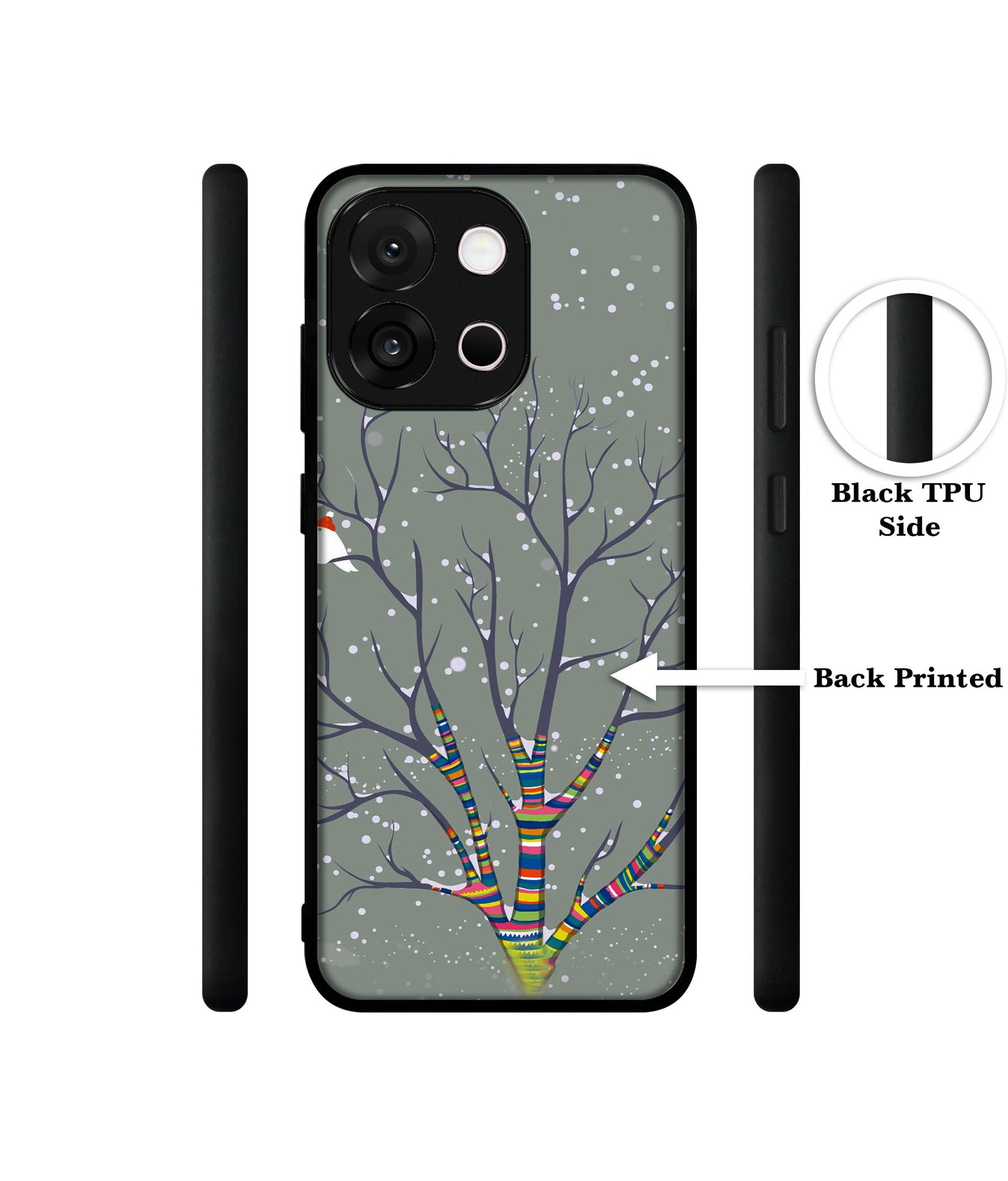 Winter Pattern Print Designer 2D Printed Back Case Cover for OnePlus 13s 5G / 13T 5G
