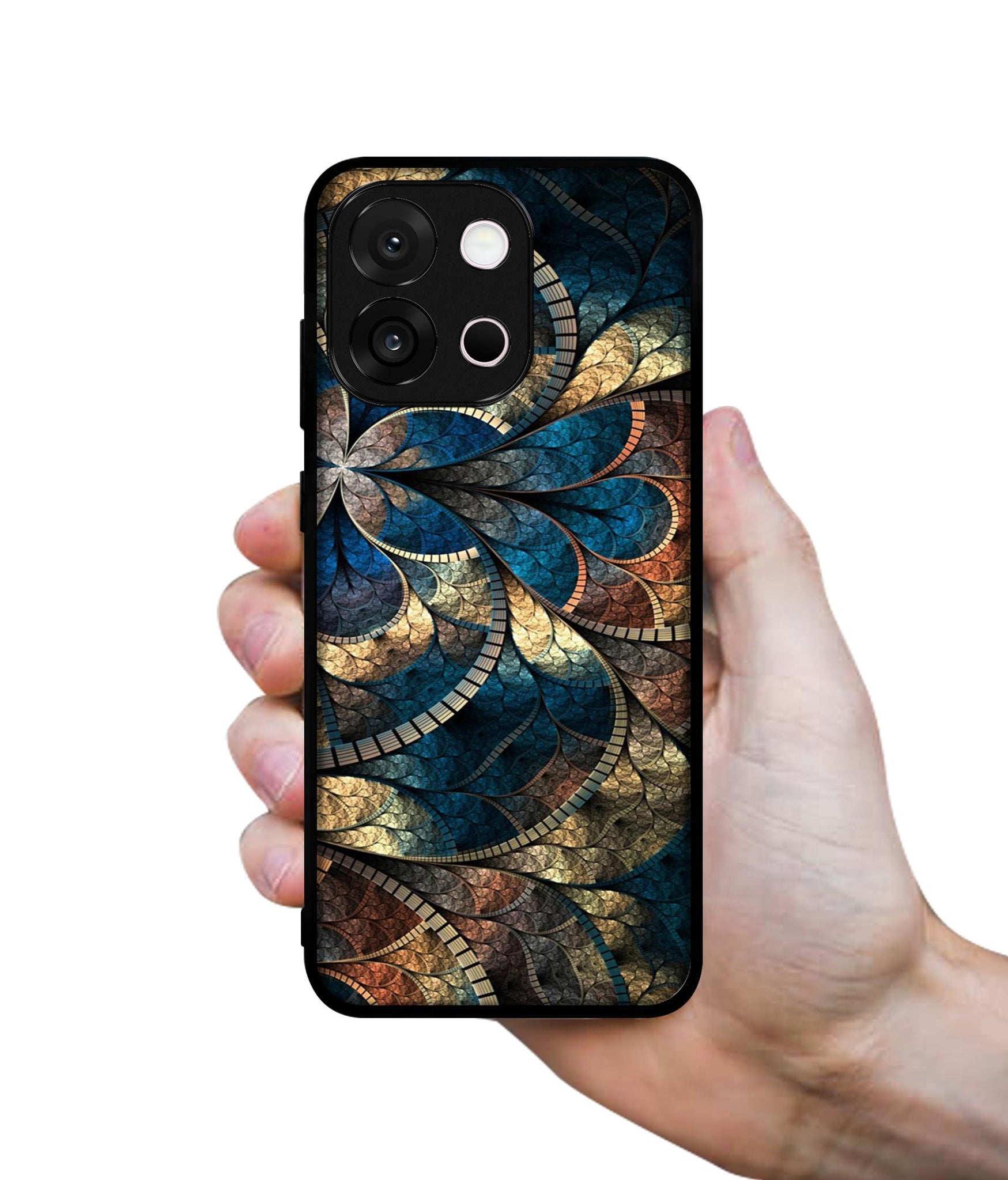 Fractional Pattern Designer 2D Printed Back Case Cover for OnePlus 13s 5G / 13T 5G