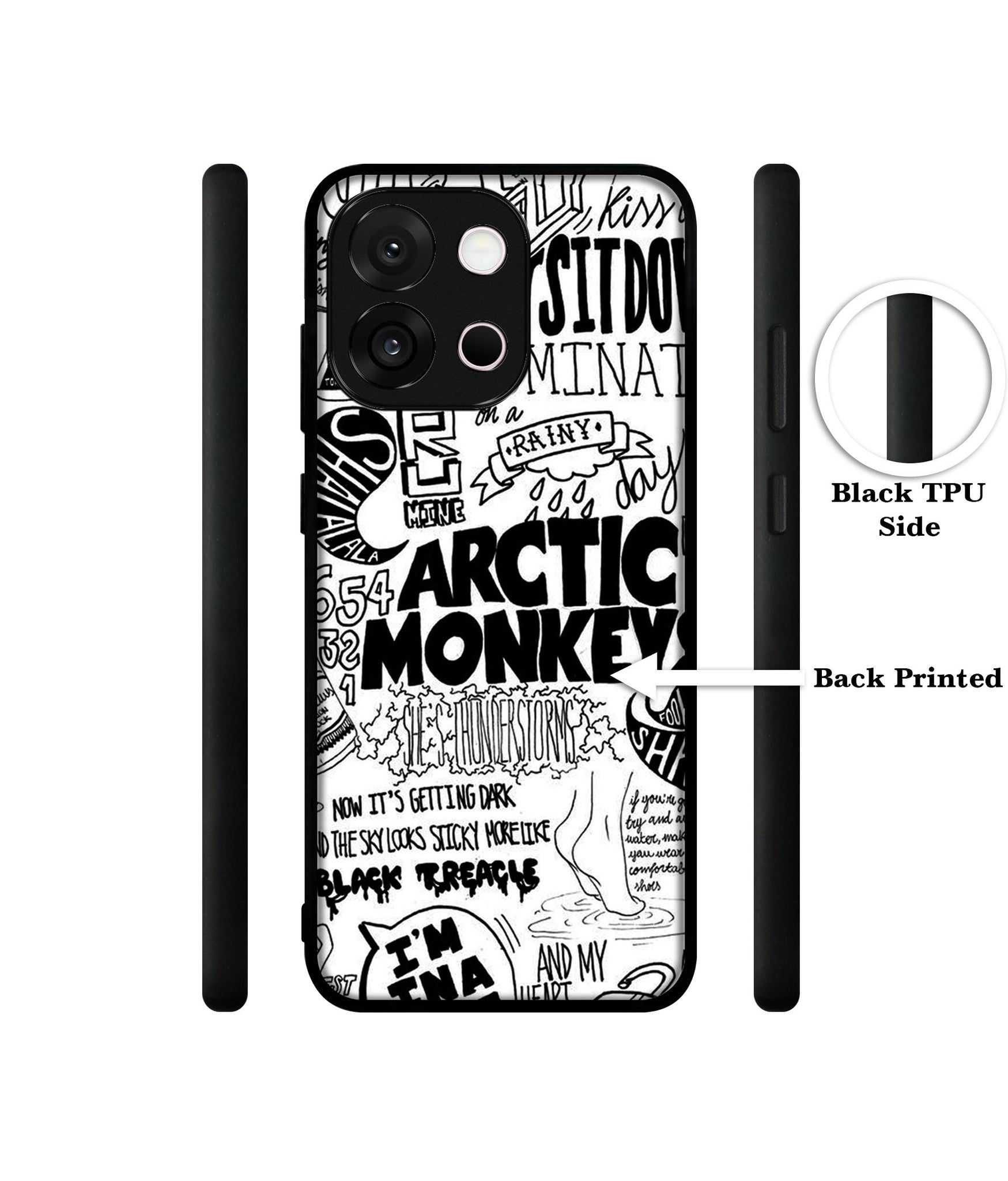 Arctic Monkeys Pattern Designer 2D Printed Back Case Cover for OnePlus 13s 5G / 13T 5G