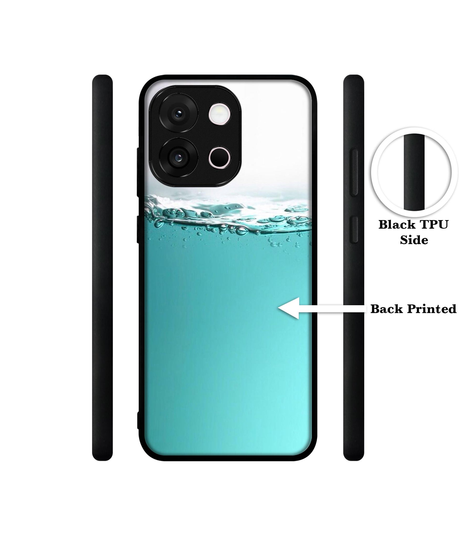 Half Fill Designer 2D Printed Back Case Cover for OnePlus 13s 5G / 13T 5G