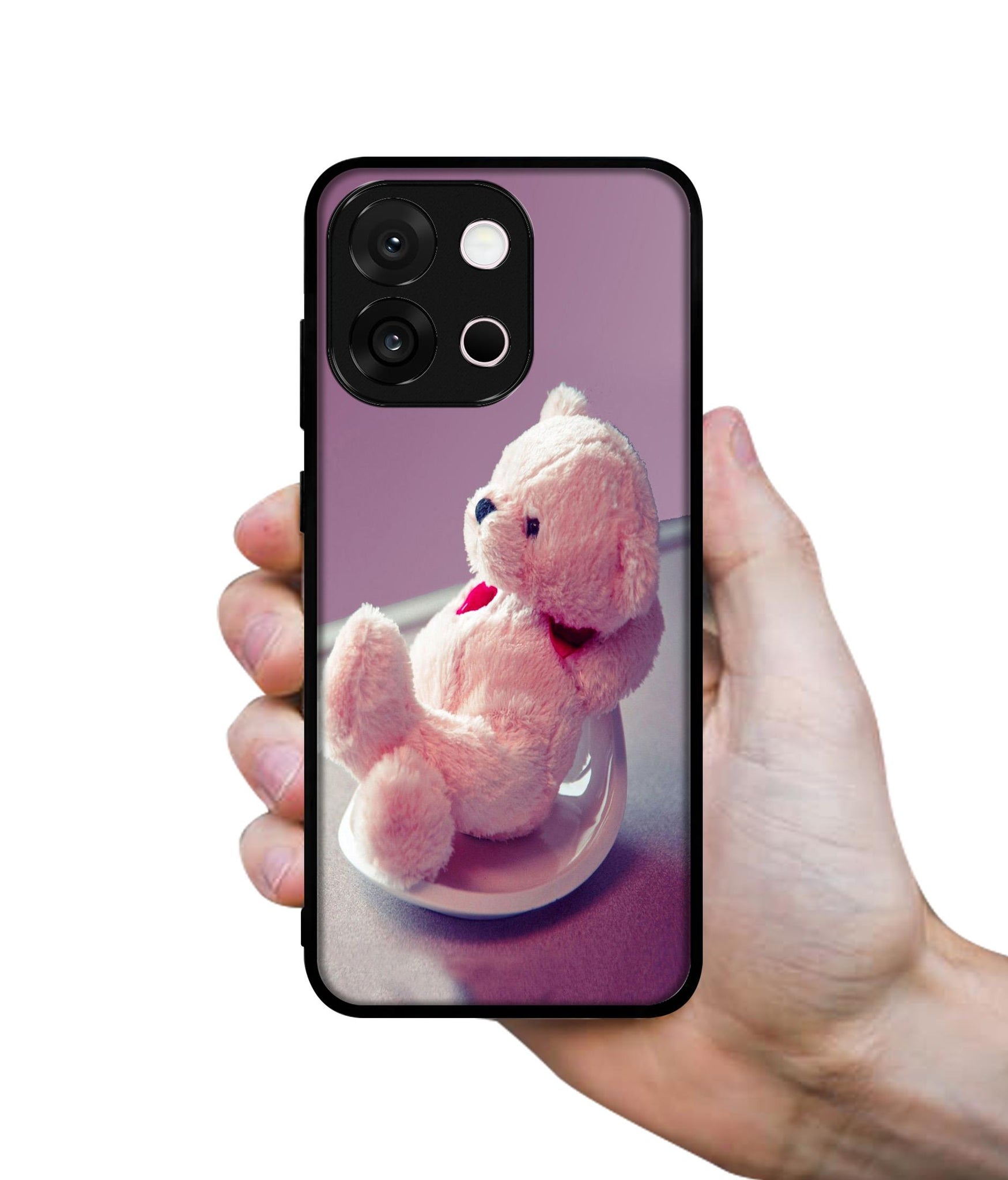 Cute Teddy Bear Designer 2D Printed Back Case Cover for OnePlus 13s 5G / 13T 5G