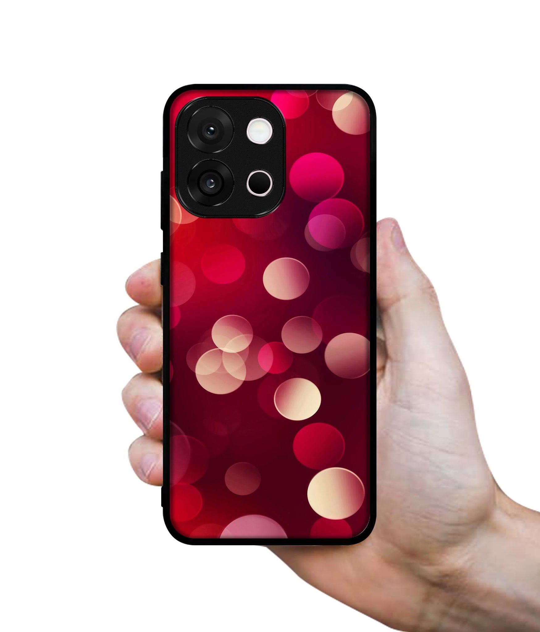 3D Circles Designer 2D Printed Back Case Cover for OnePlus 13s 5G / 13T 5G