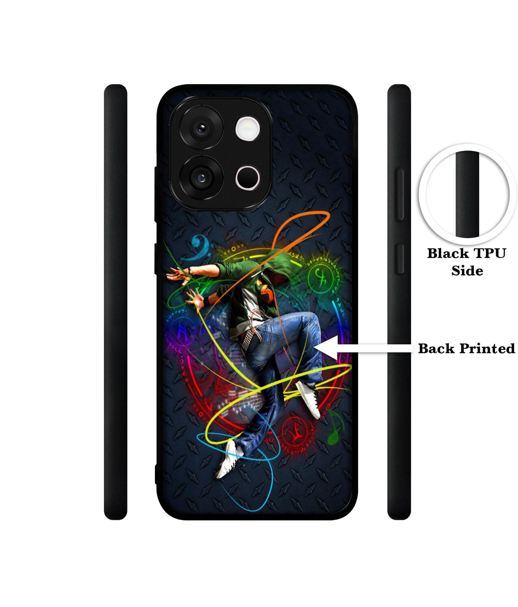 Boy With Music Designer 2D Printed Back Case Cover for OnePlus 13s 5G / 13T 5G