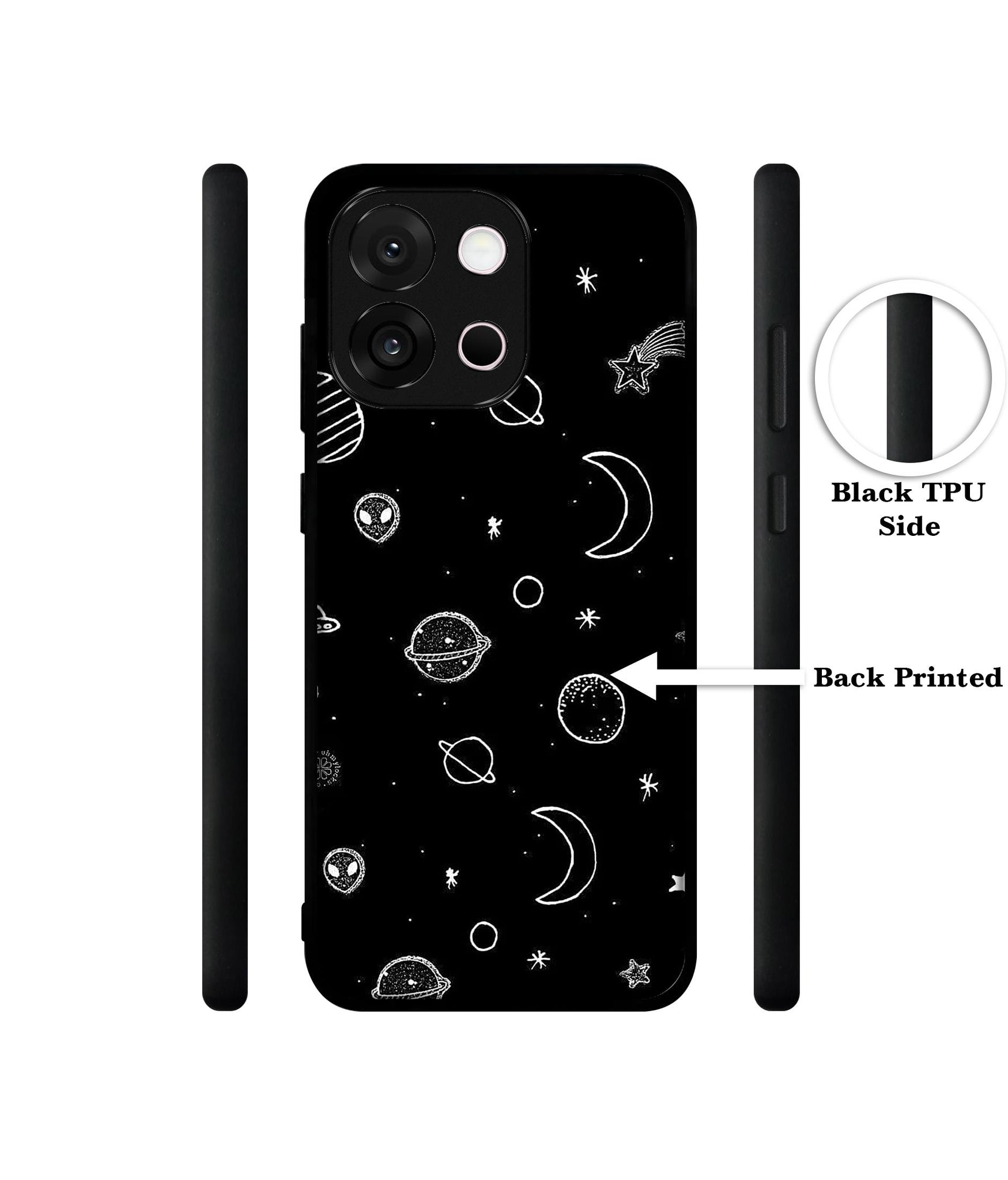Space Stars Universe Designer 2D Printed Back Case Cover for OnePlus 13s 5G / 13T 5G