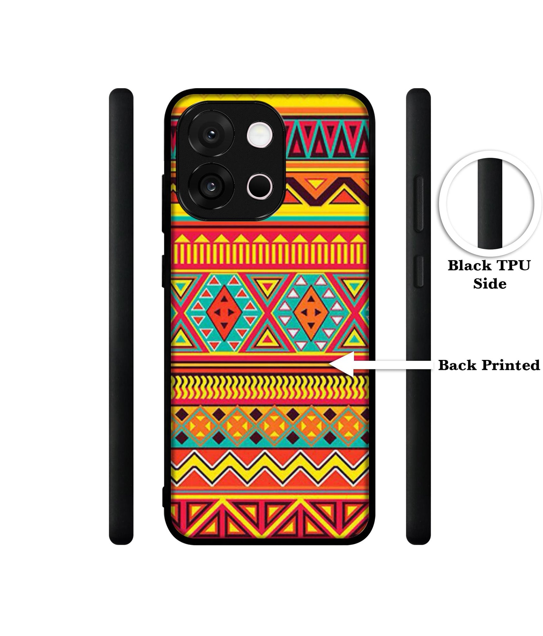 Artistic Rangoli Designer 2D Printed Back Case Cover for OnePlus 13s 5G / 13T 5G