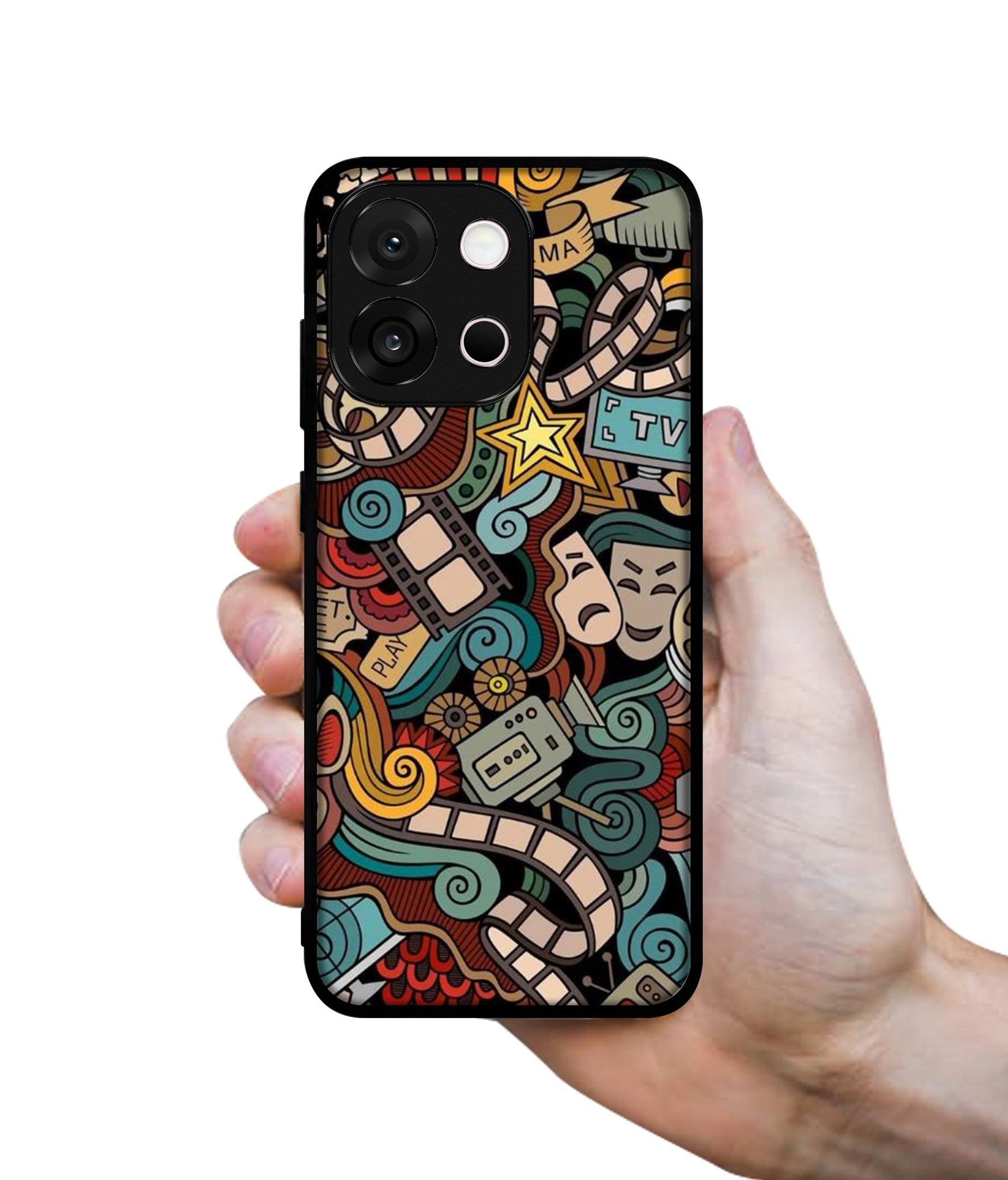 Movies Designer 2D Printed Back Case Cover for OnePlus 13s 5G / 13T 5G