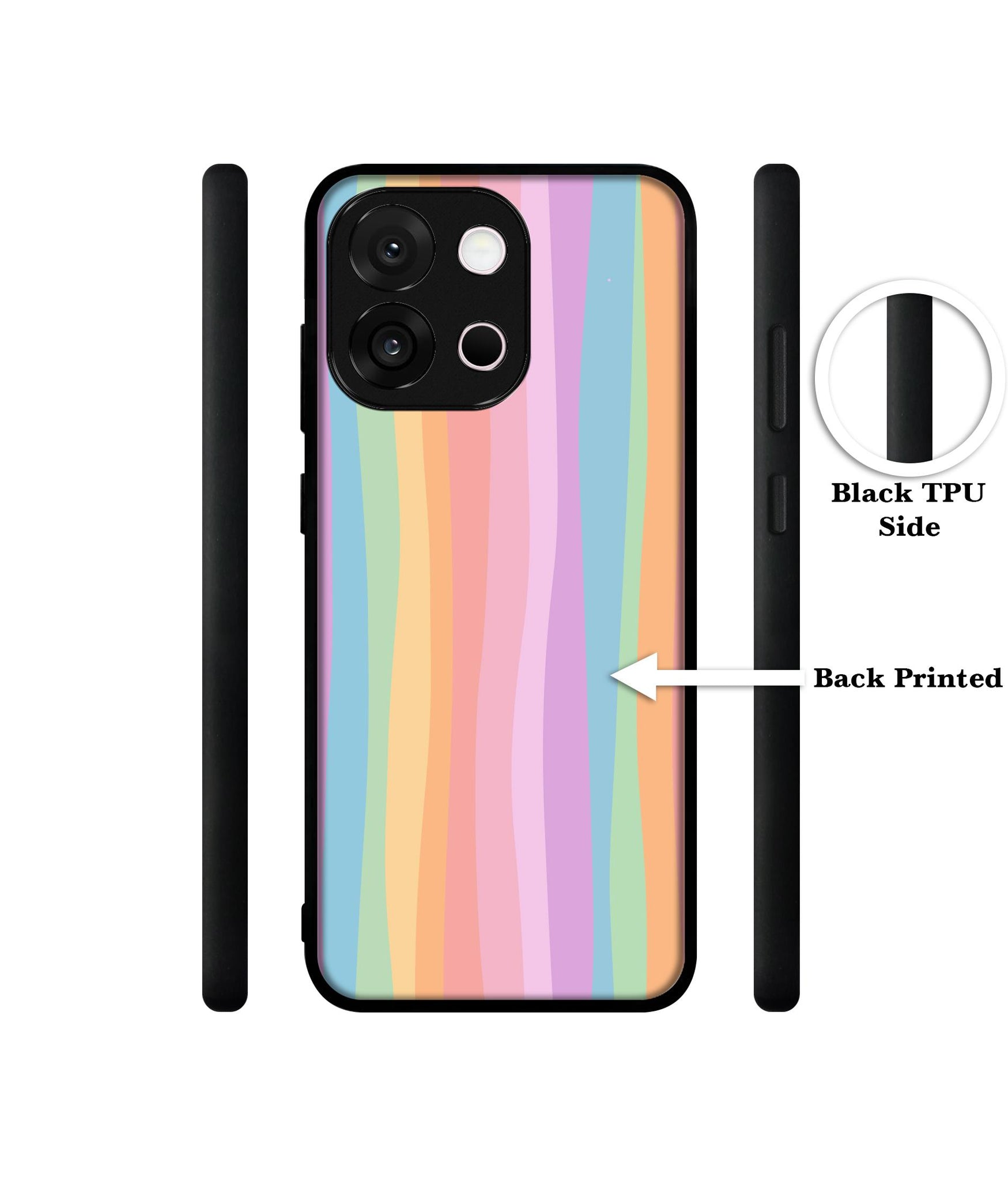 Cool Rainbow Designer 2D Printed Back Case Cover for OnePlus 13s 5G / 13T 5G