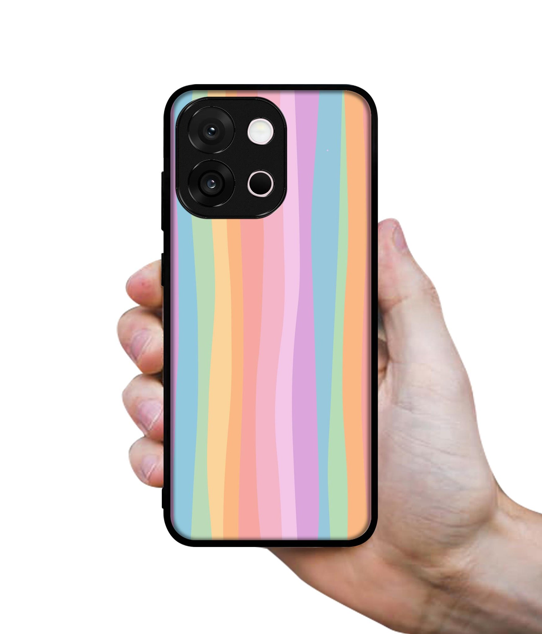 Cool Rainbow Designer 2D Printed Back Case Cover for OnePlus 13s 5G / 13T 5G