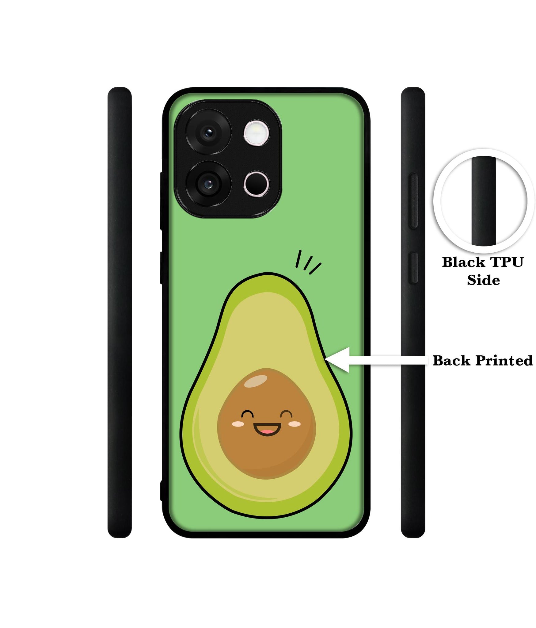 Avocados Designer 2D Printed Back Case Cover for OnePlus 13s 5G / 13T 5G