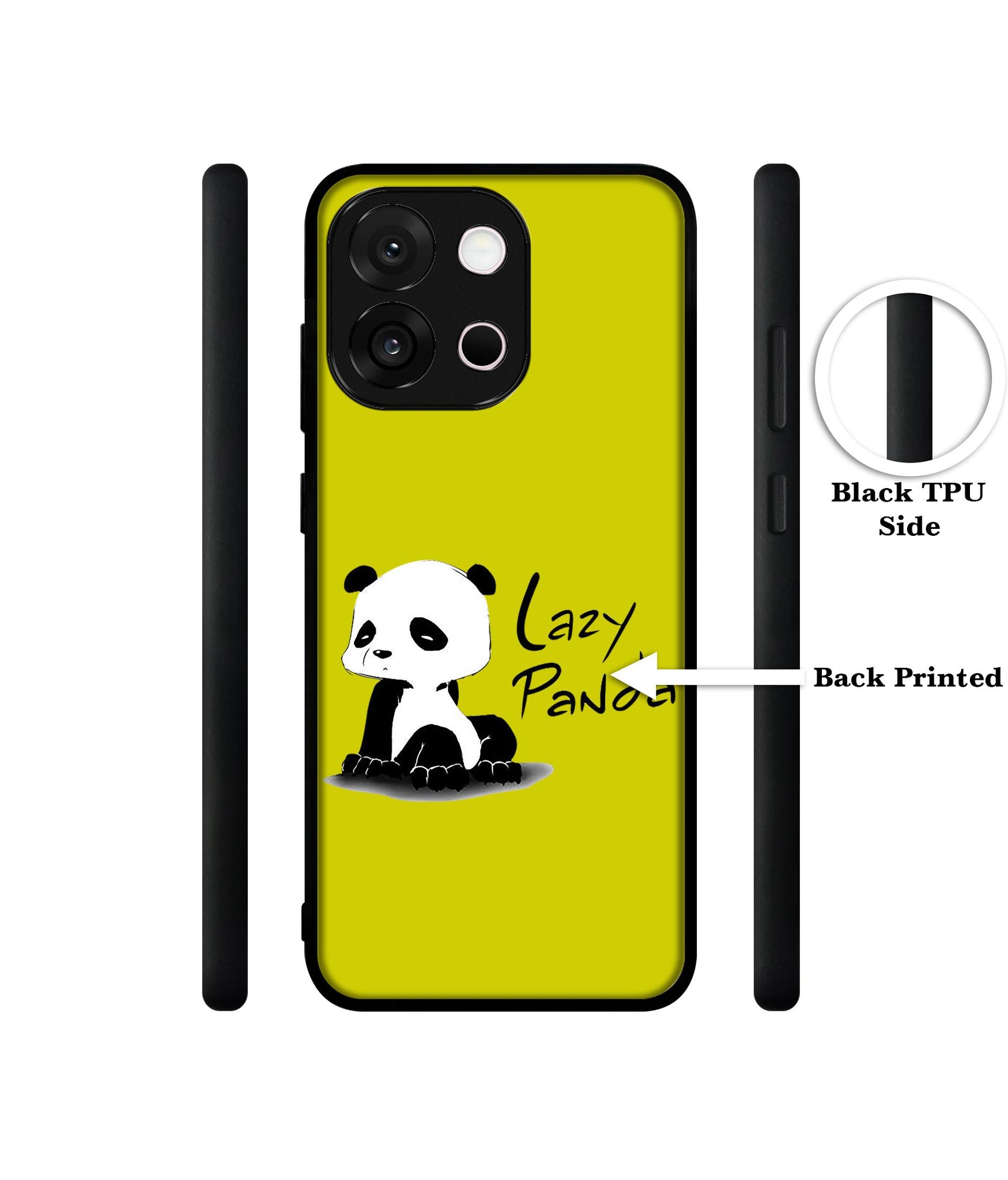 Lazy Panda Designer 2D Printed Back Case Cover for OnePlus 13s 5G / 13T 5G
