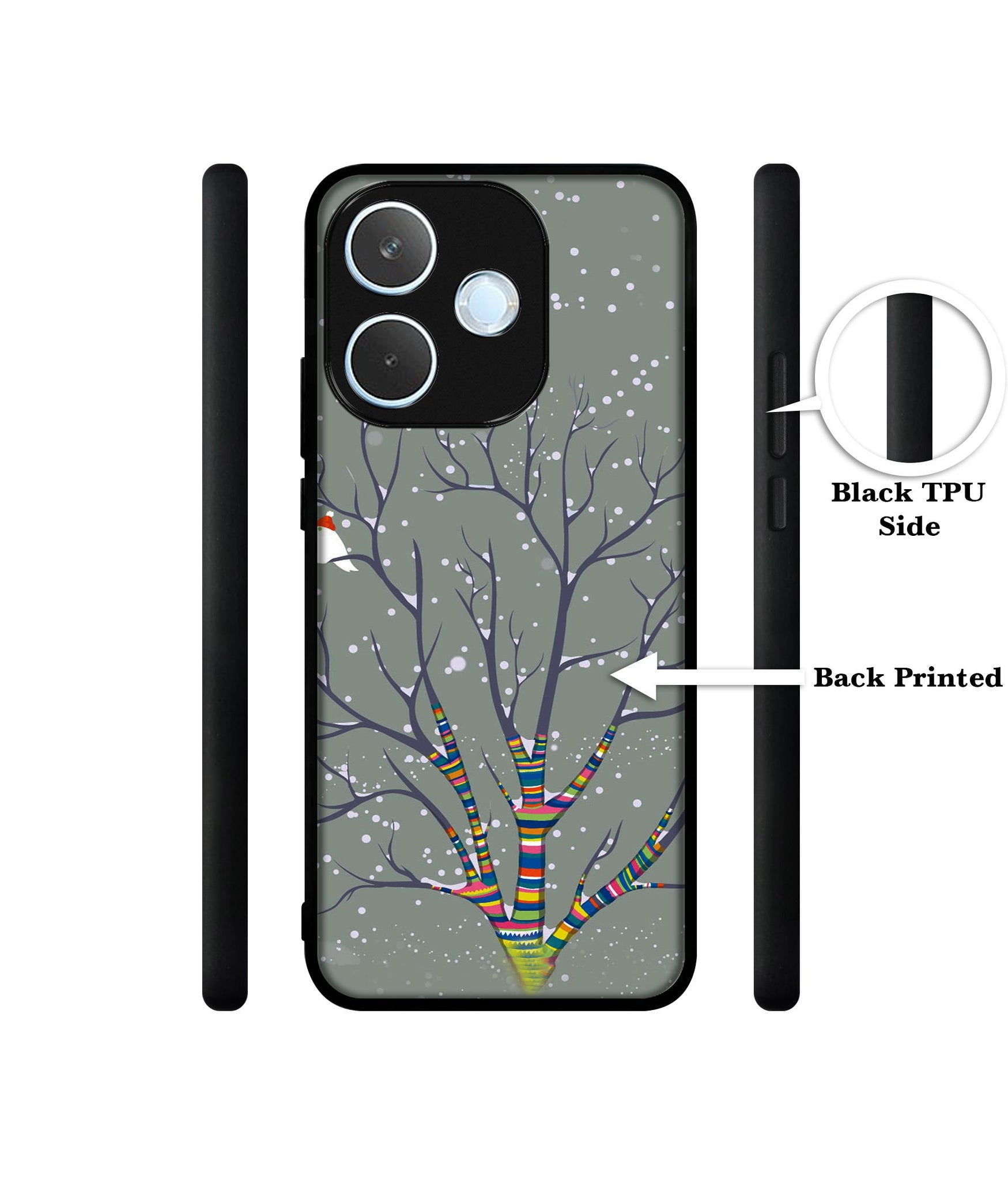 Winter Pattern Print Designer 2D Printed Back Case Cover for Oppo A5 Pro 4G / A5 Pro 5G