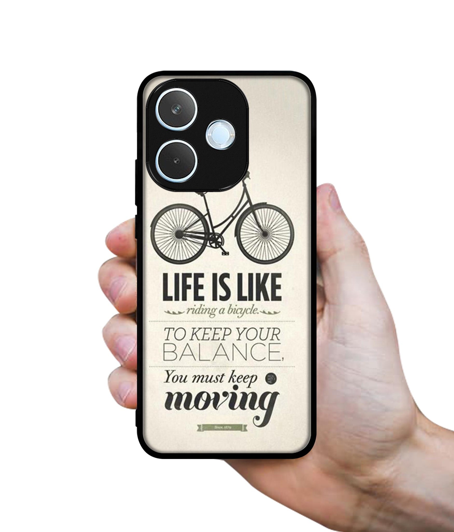 Life is Like Moving Designer 2D Printed Back Case Cover for Oppo A5 Pro 4G / A5 Pro 5G