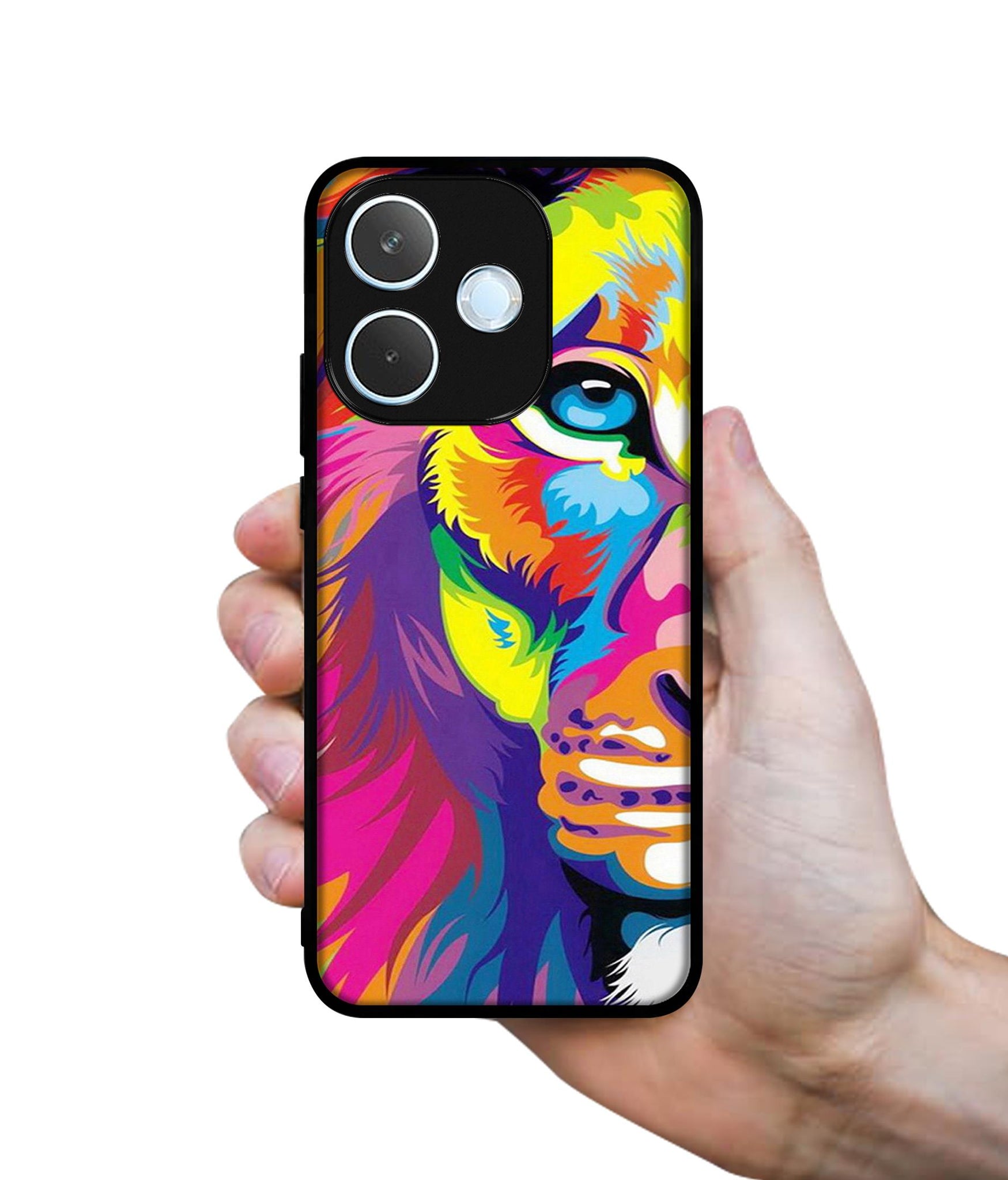 Lion Designer 2D Printed Back Case Cover for Oppo A5 Pro 4G / A5 Pro 5G