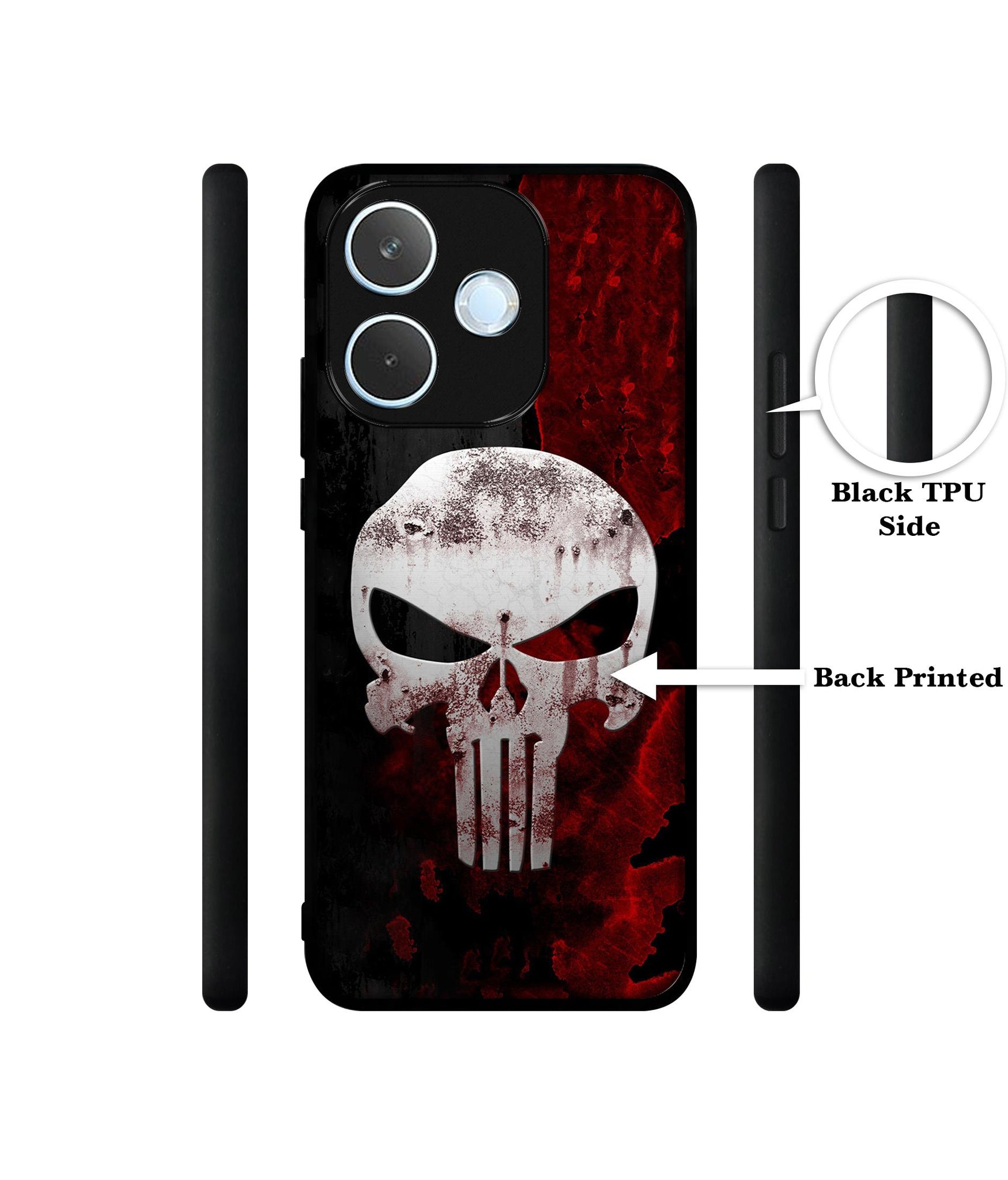 Punisher Skull Designer 2D Printed Back Case Cover for Oppo A5 Pro 4G / A5 Pro 5G