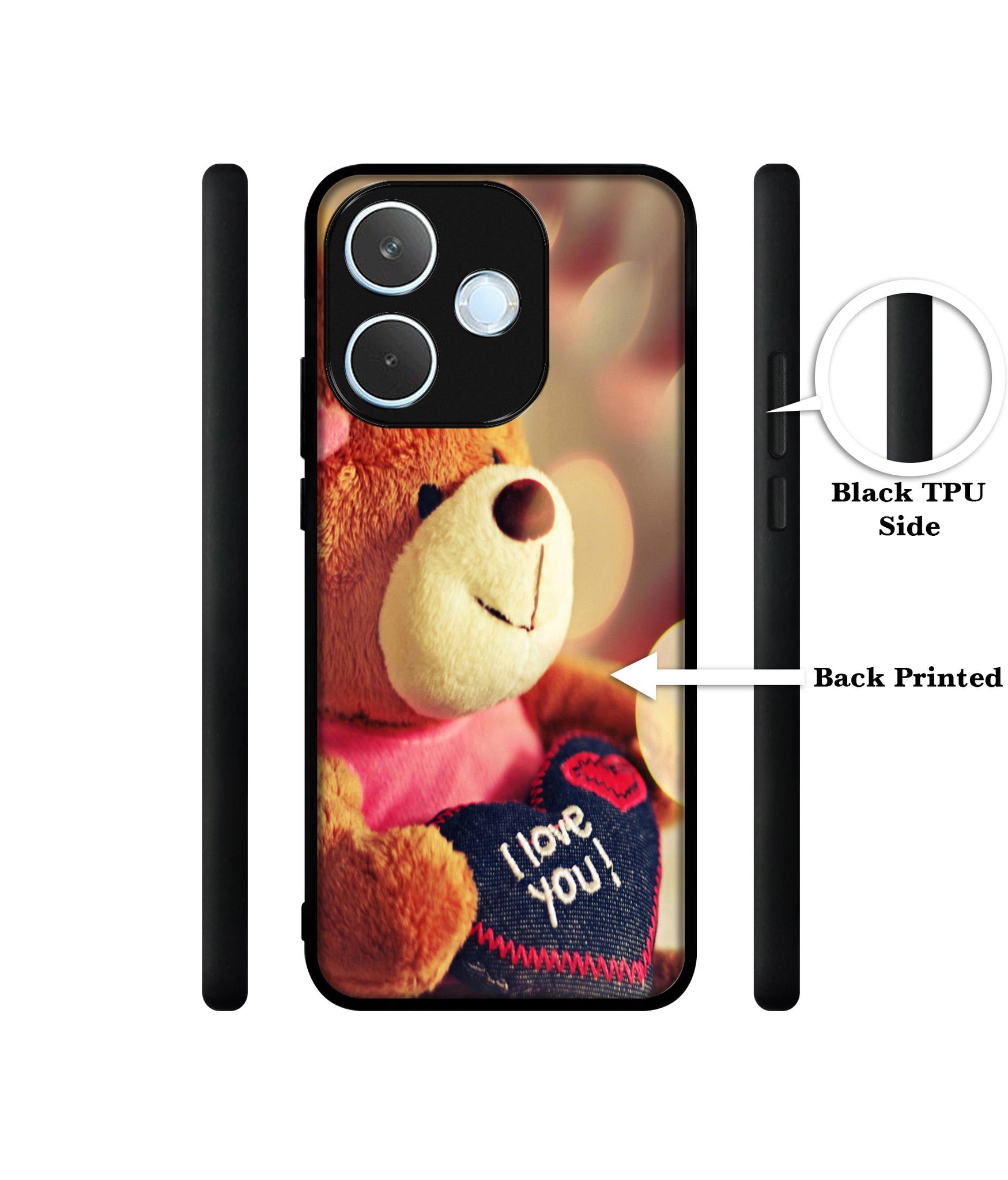 Teddy Bear Designer 2D Printed Back Case Cover for Oppo A5 Pro 4G / A5 Pro 5G