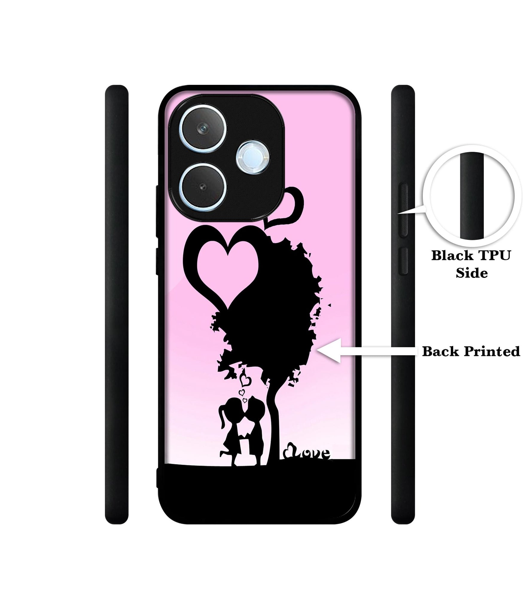 Sweet Love Designer 2D Printed Back Case Cover for Oppo A5 Pro 4G / A5 Pro 5G