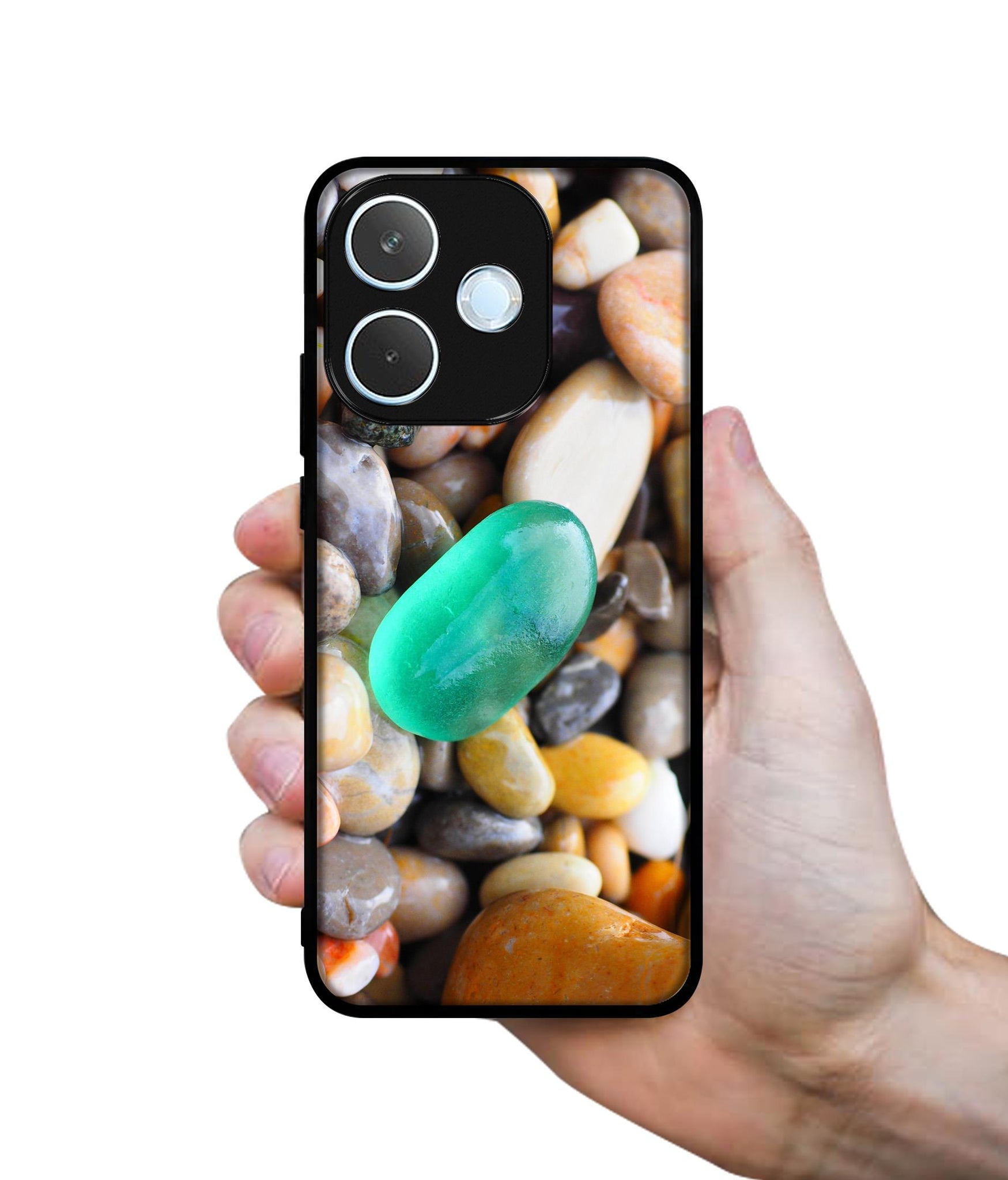 Sea Stones Designer 2D Printed Back Case Cover for Oppo A5 Pro 4G / A5 Pro 5G