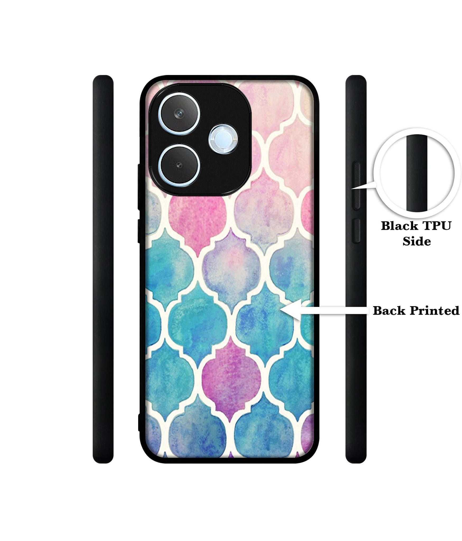 Patterns Art Designer 2D Printed Back Case Cover for Oppo A5 Pro 4G / A5 Pro 5G