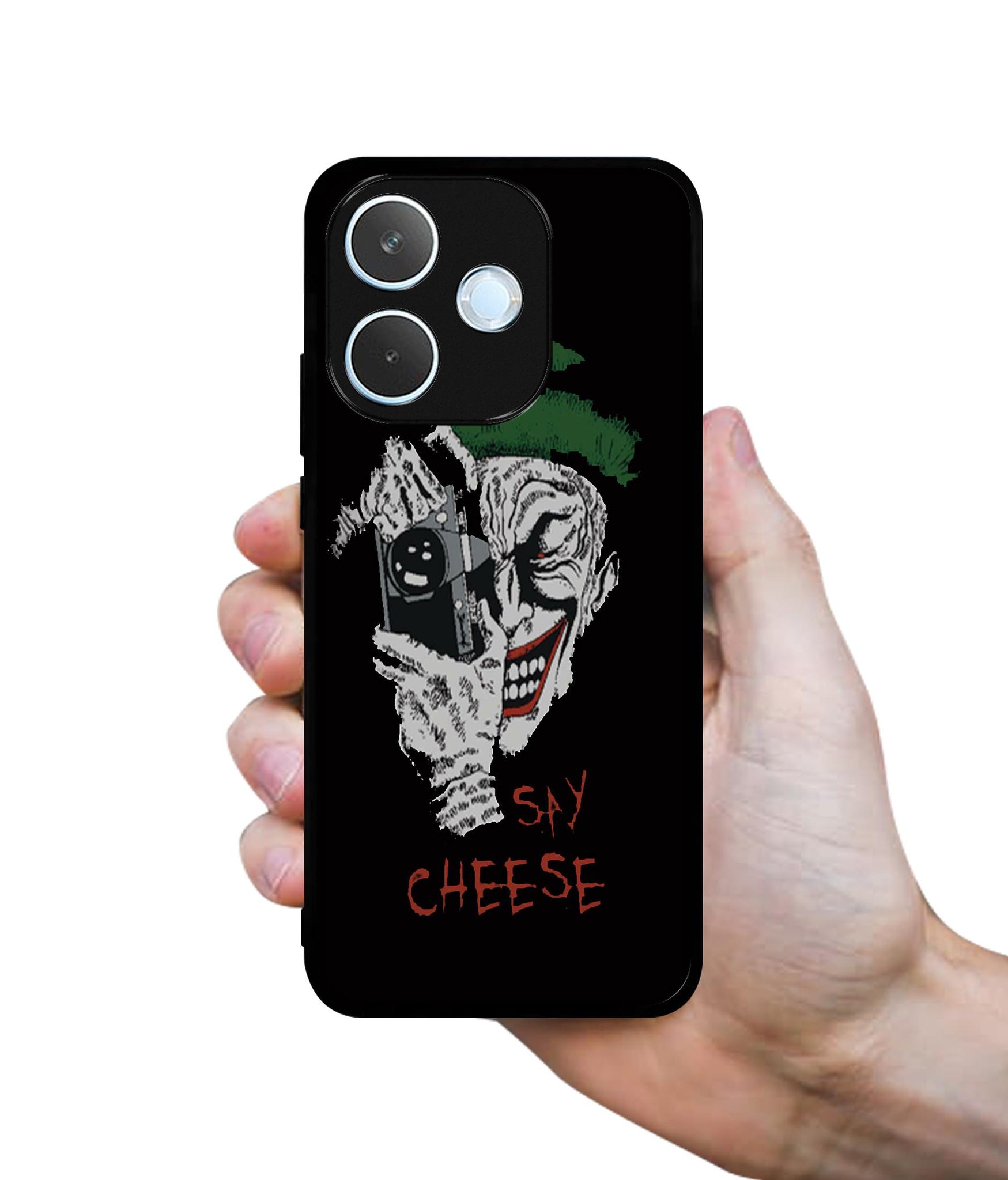 Joker Say Cheese Designer 2D Printed Back Case Cover for Oppo A5 Pro 4G / A5 Pro 5G
