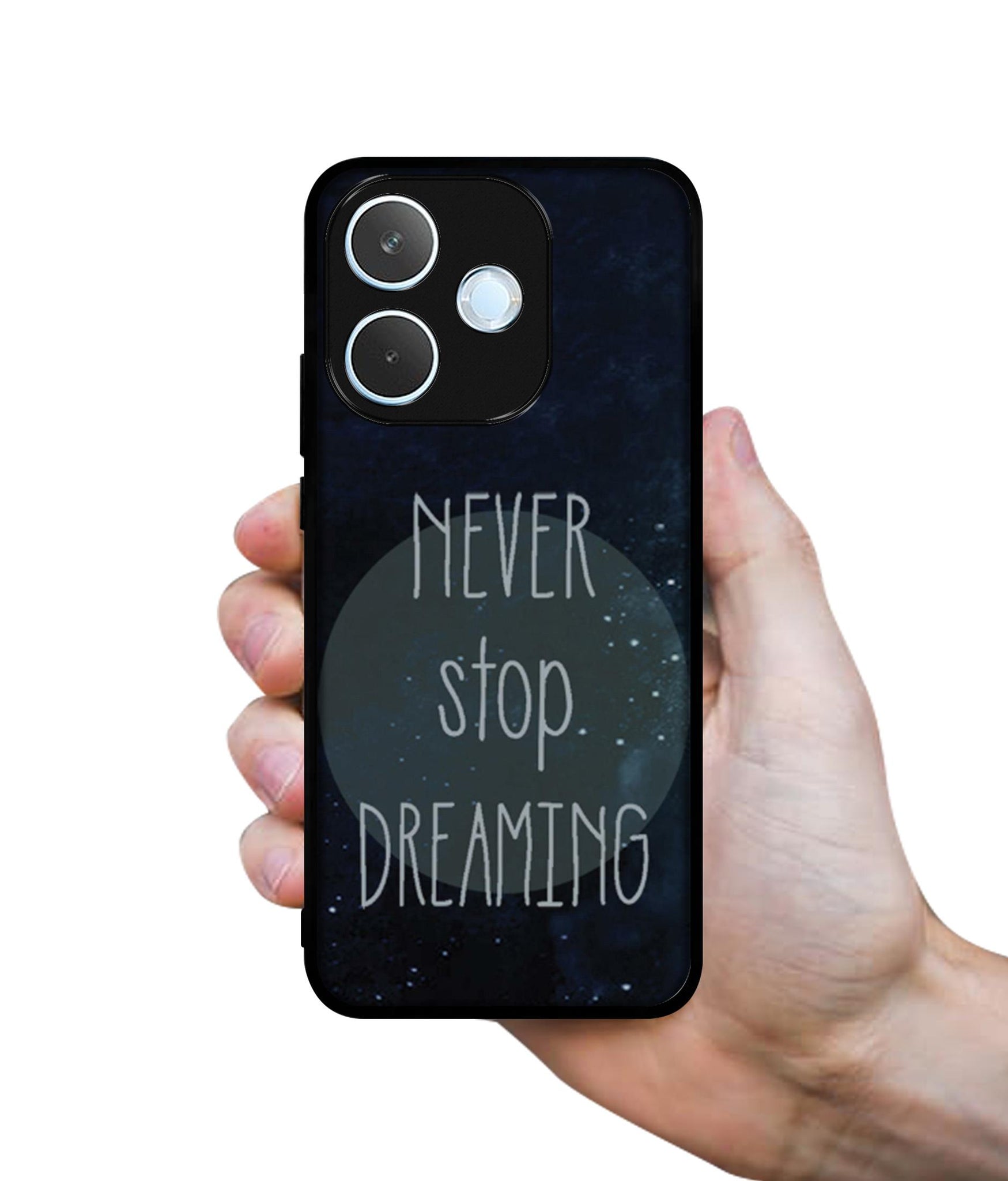 Never Stop Dreaming Designer 2D Printed Back Case Cover for Oppo A5 Pro 4G / A5 Pro 5G