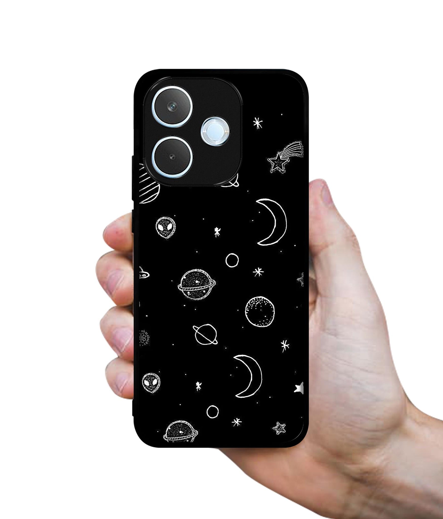 Space Stars Universe Designer 2D Printed Back Case Cover for Oppo A5 Pro 4G / A5 Pro 5G