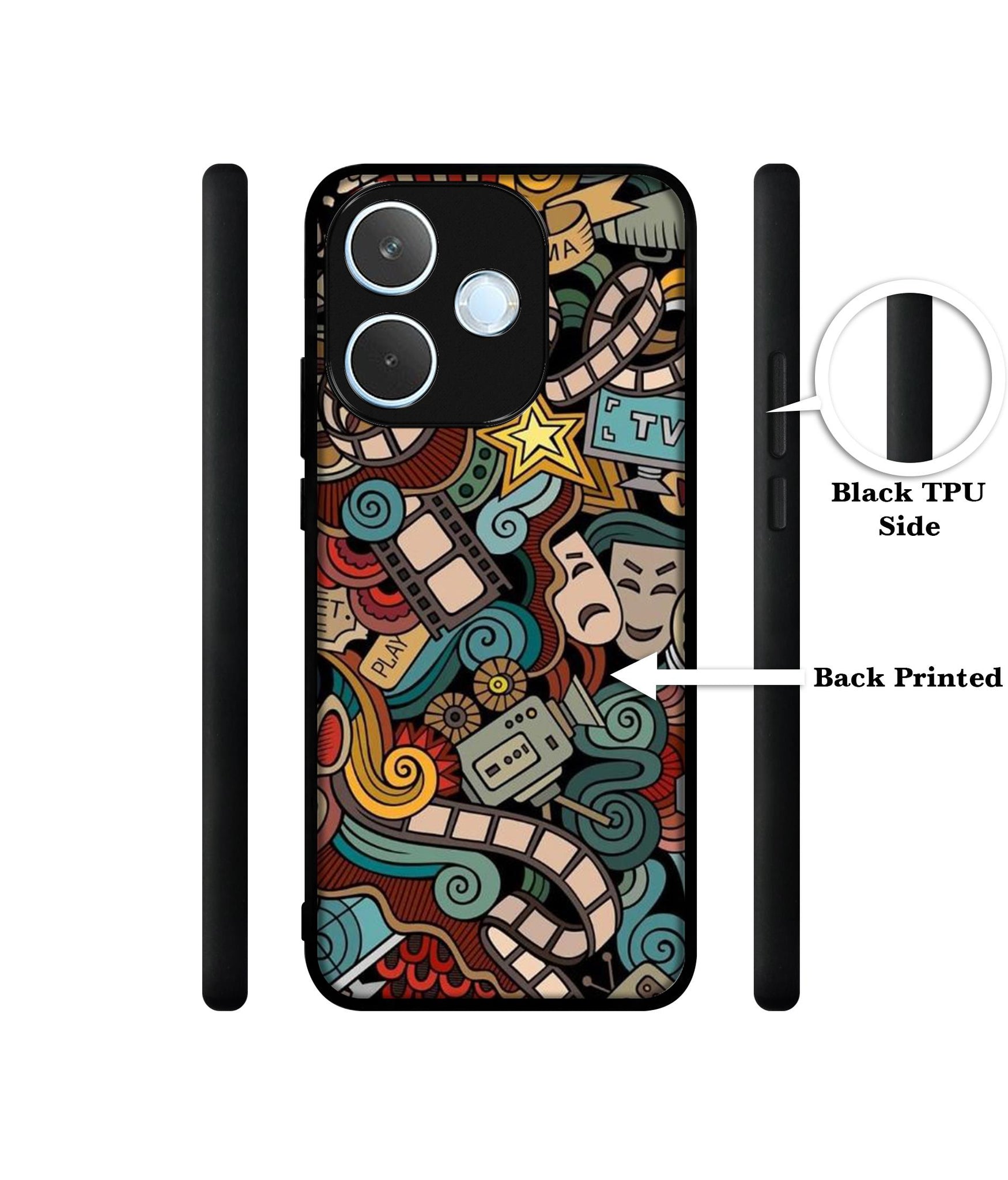 Movies Designer 2D Printed Back Case Cover for Oppo A5 Pro 4G / A5 Pro 5G