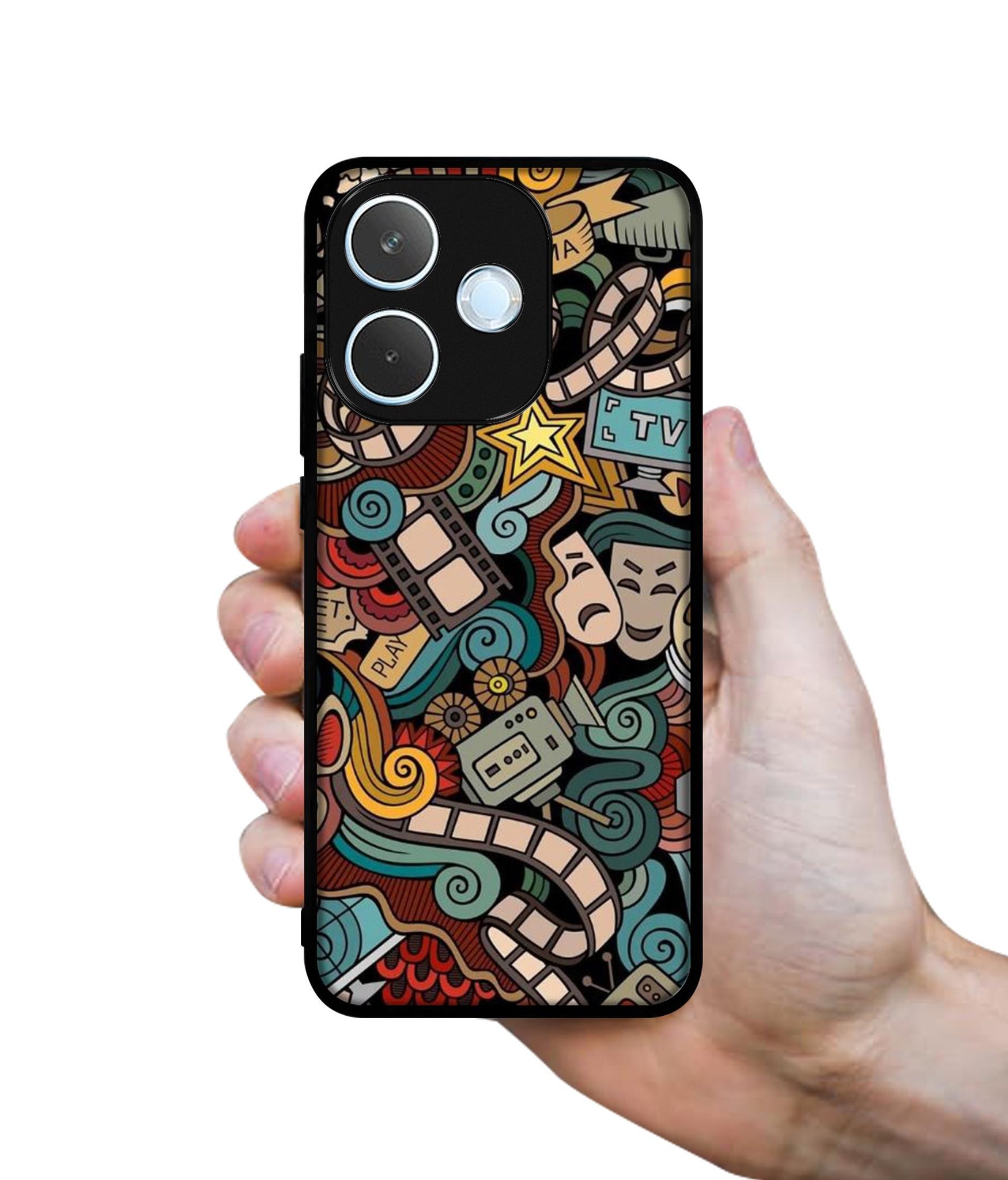 Movies Designer 2D Printed Back Case Cover for Oppo A5 Pro 4G / A5 Pro 5G