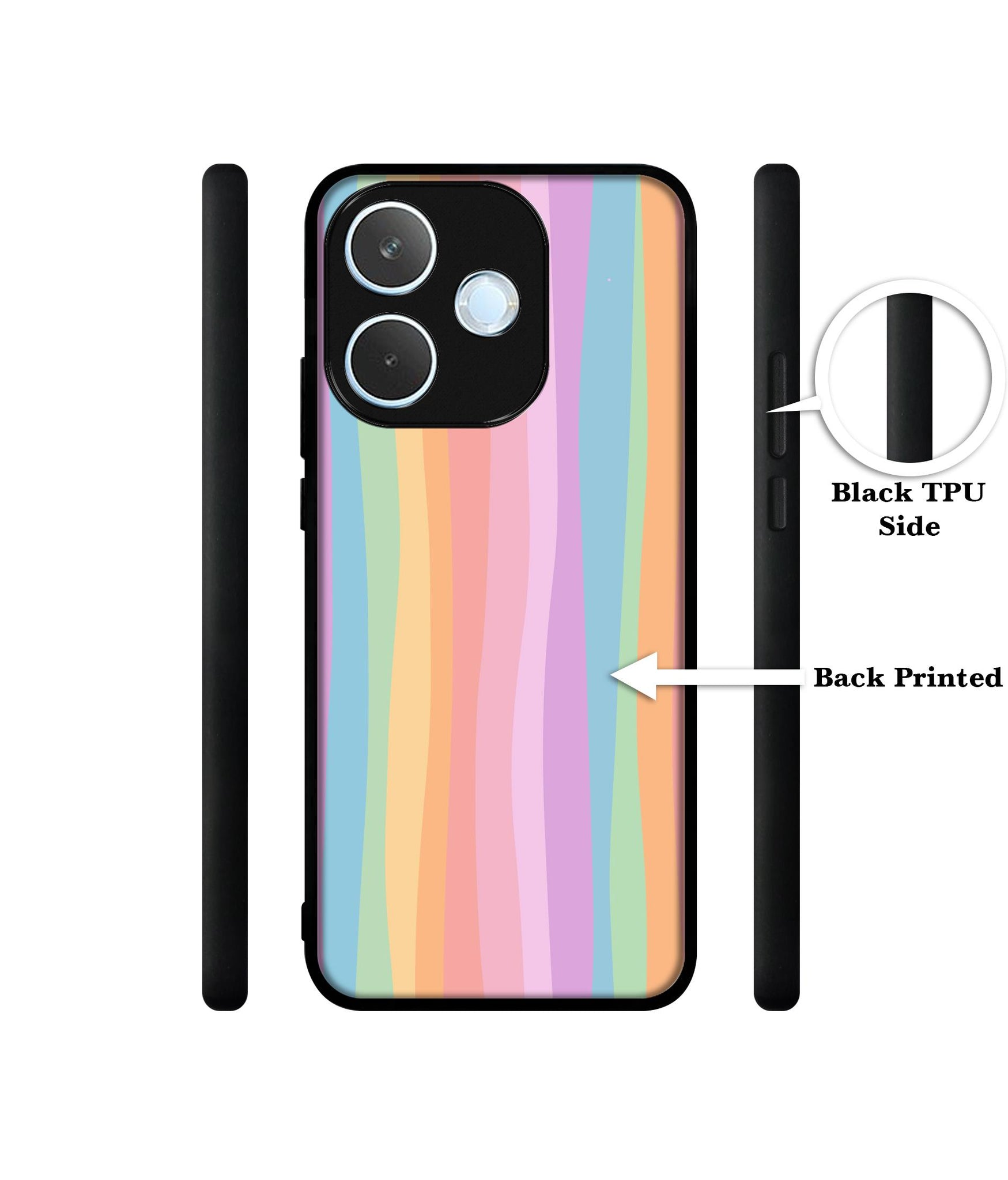 Cool Rainbow Designer 2D Printed Back Case Cover for Oppo A5 Pro 4G / A5 Pro 5G