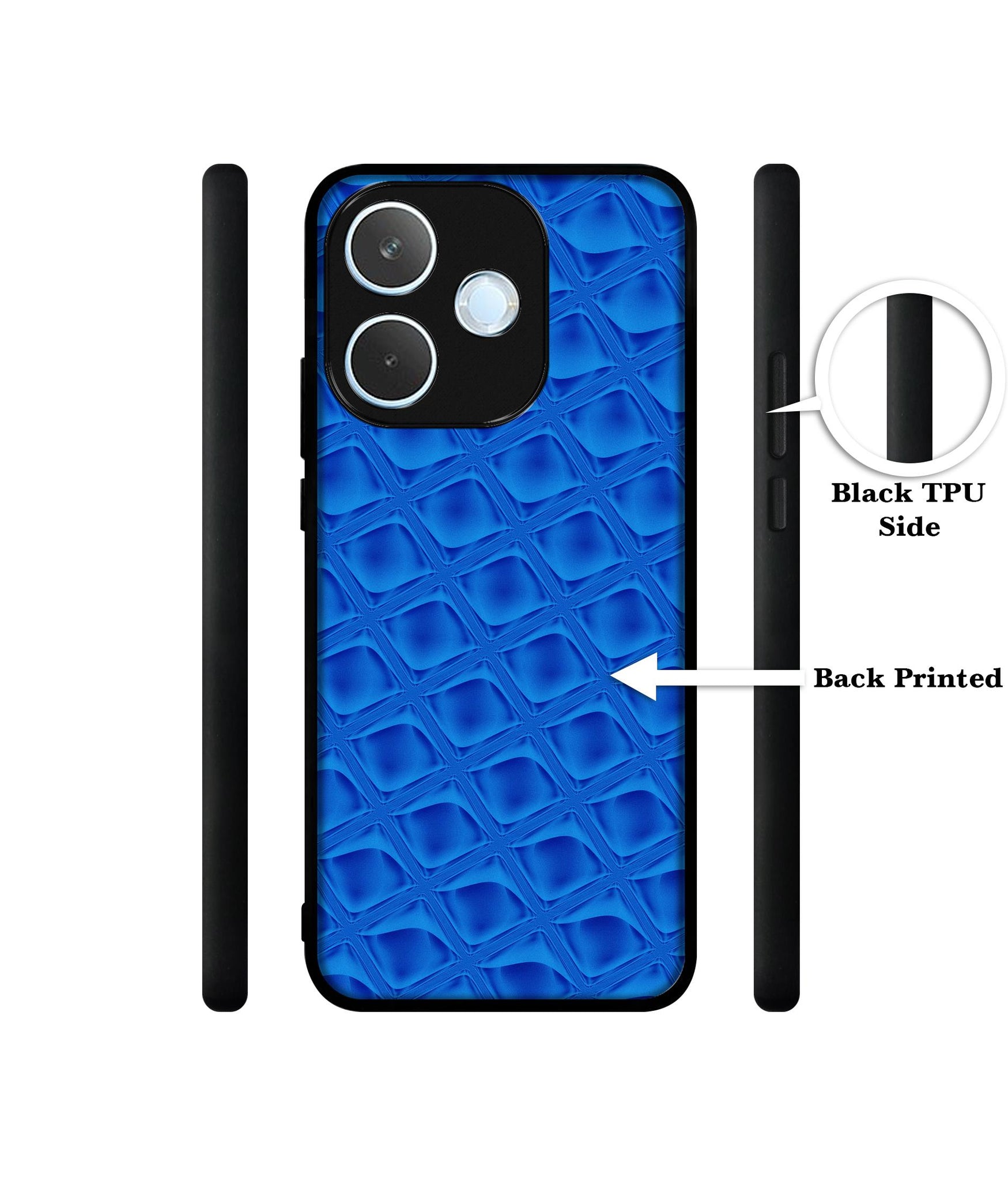 Blue Diamond Designer 2D Printed Back Case Cover for Oppo A5 Pro 4G / A5 Pro 5G