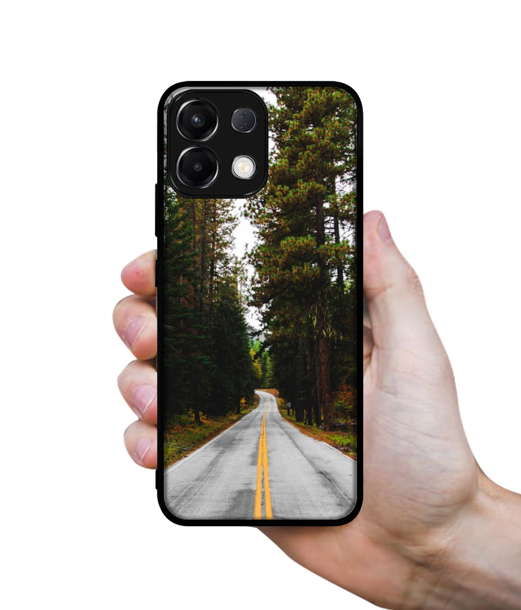 Road Photo Designer 2D Printed Back Case Cover for Oppo K13 5G