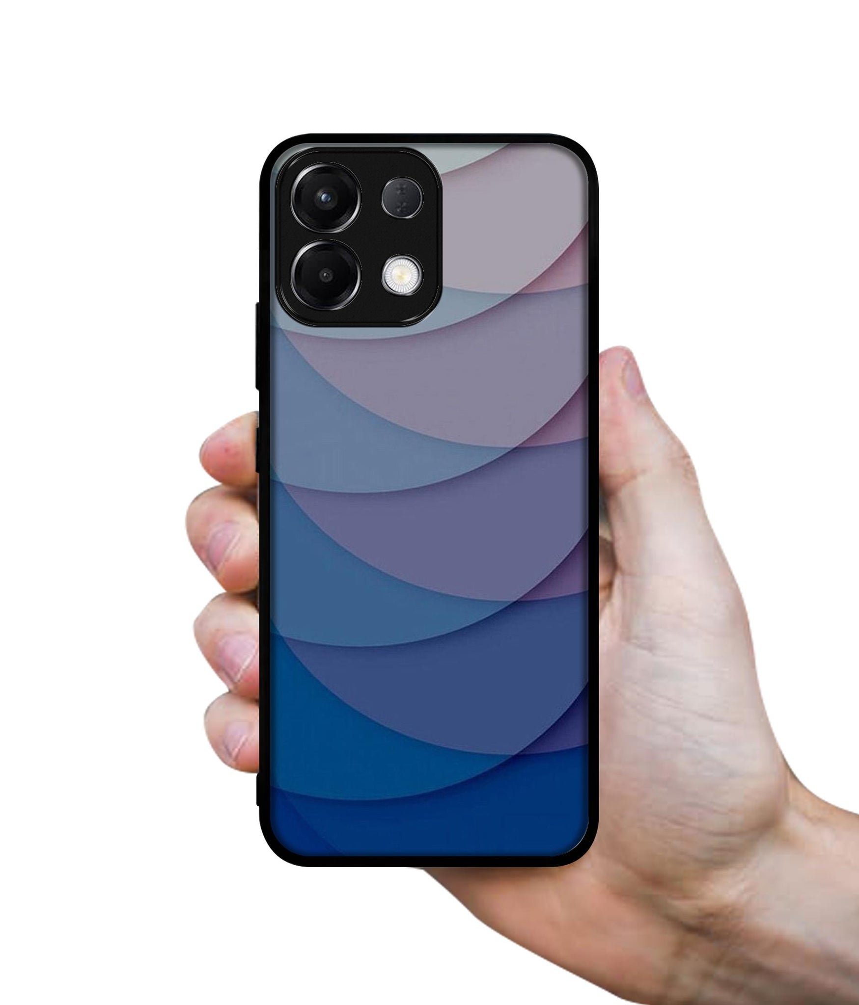 Waves Pattern Print Designer 2D Printed Back Case Cover for Oppo K13 5G