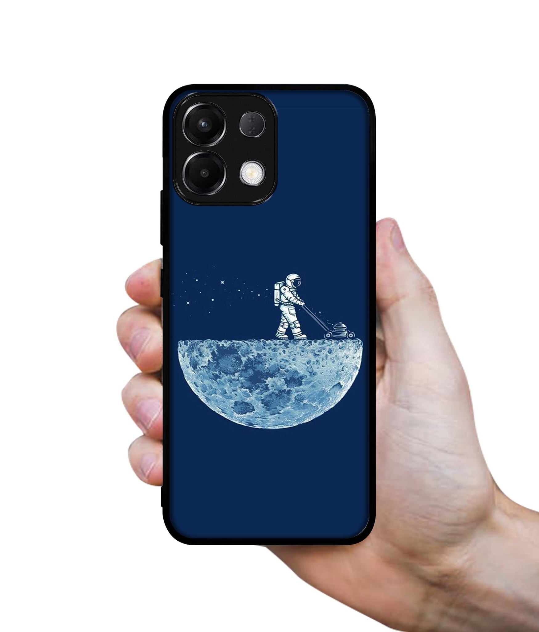 Moon Walk Designer 2D Printed Back Case Cover for Oppo K13 5G