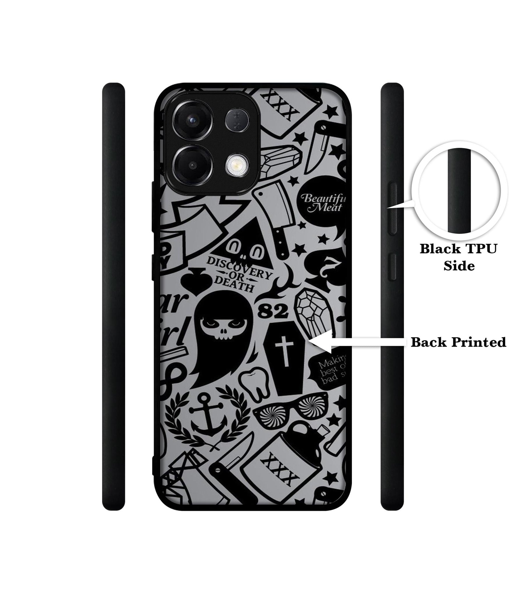 Discover Or Death Designer 2D Printed Back Case Cover for Oppo K13 5G
