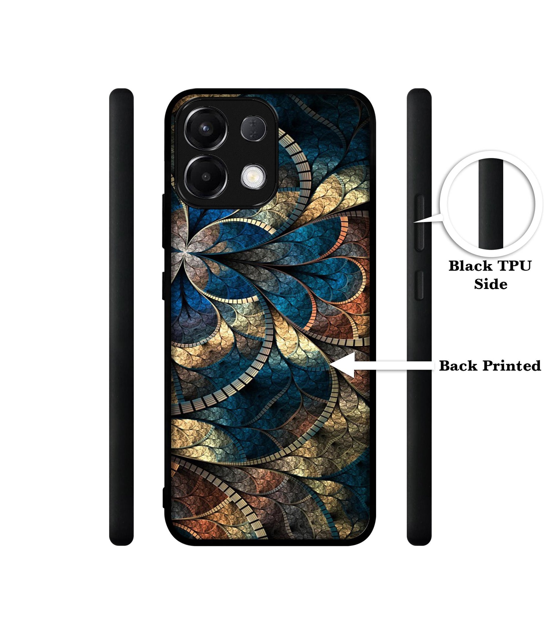 Fractional Pattern Designer 2D Printed Back Case Cover for Oppo K13 5G