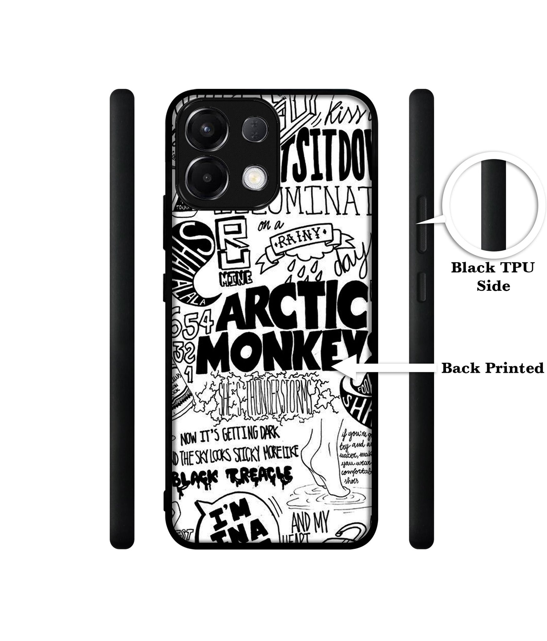 Arctic Monkeys Pattern Designer 2D Printed Back Case Cover for Oppo K13 5G