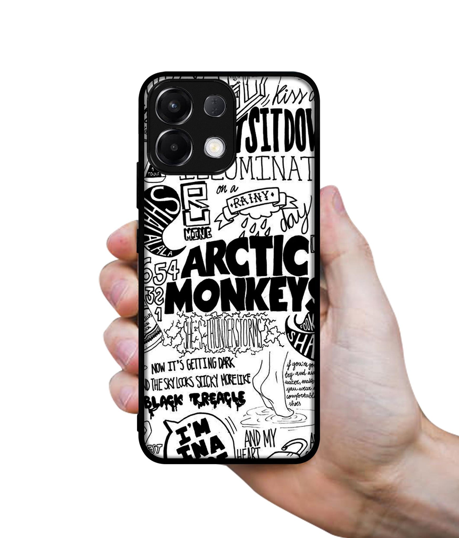 Arctic Monkeys Pattern Designer 2D Printed Back Case Cover for Oppo K13 5G