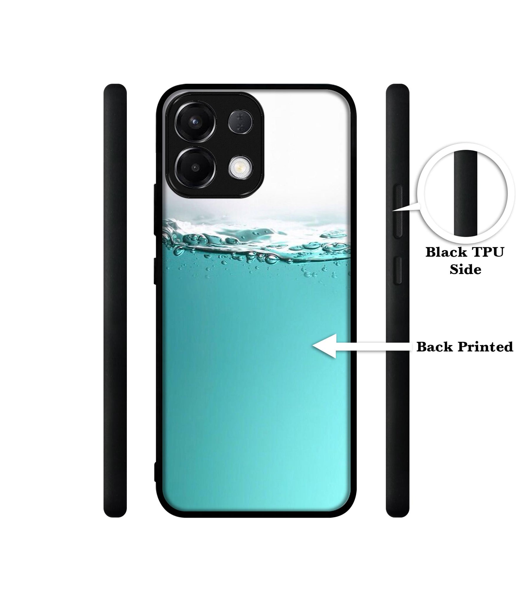 Half Fill Designer 2D Printed Back Case Cover for Oppo K13 5G