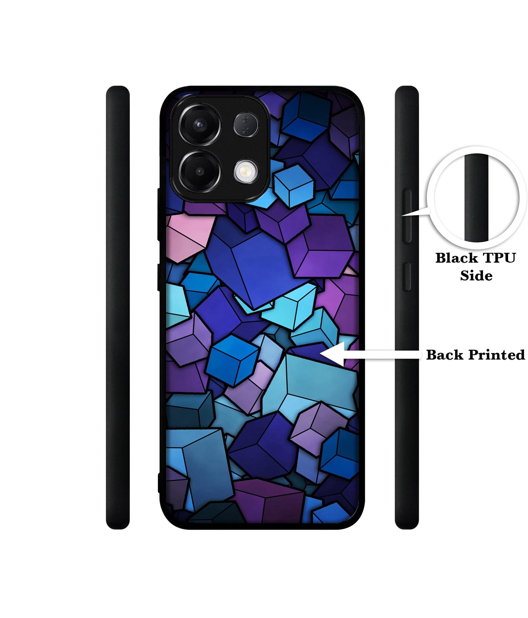 Color Box Designer 2D Printed Back Case Cover for Oppo K13 5G