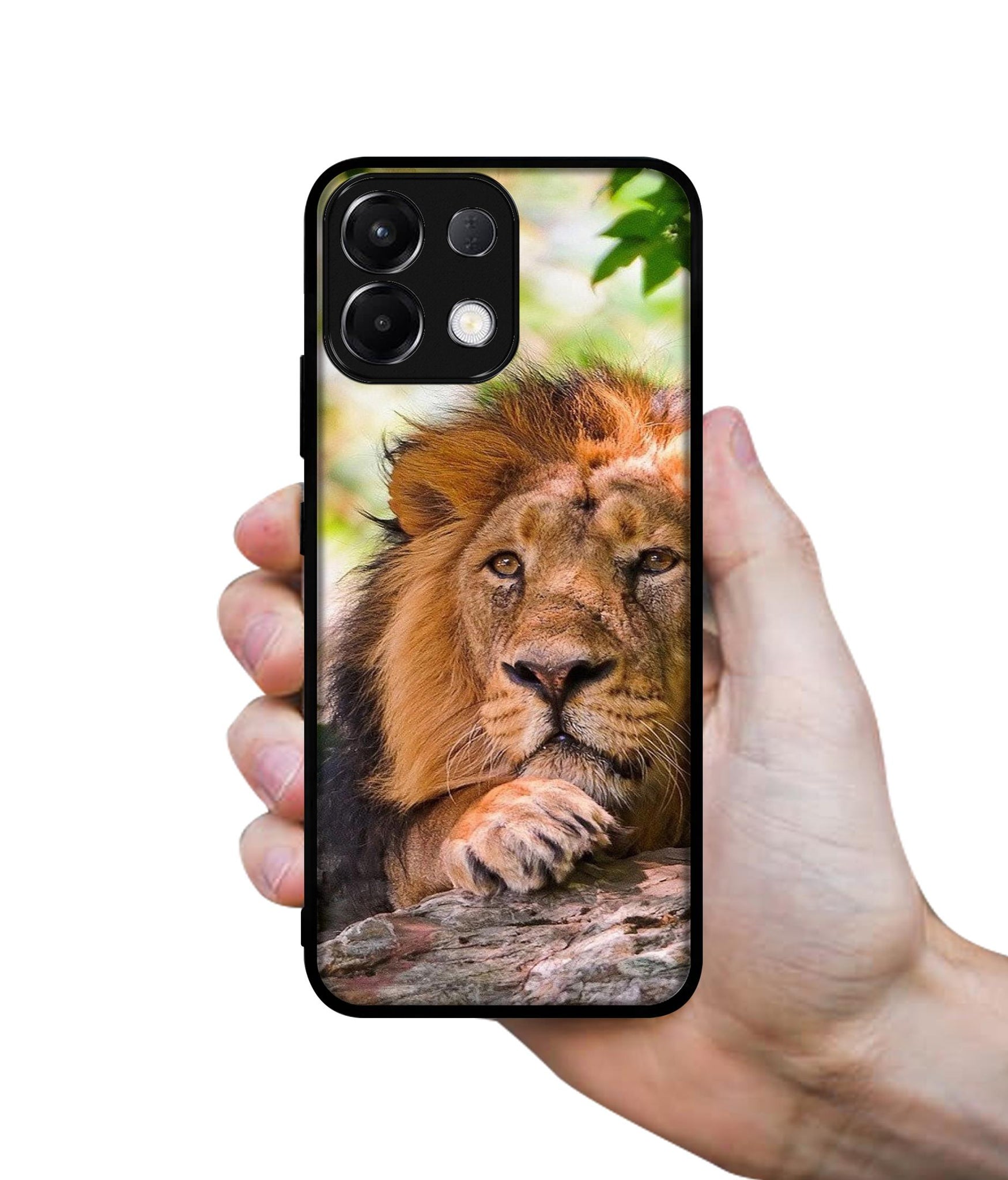 Tiger Pattern Print Designer 2D Printed Back Case Cover for Oppo K13 5G