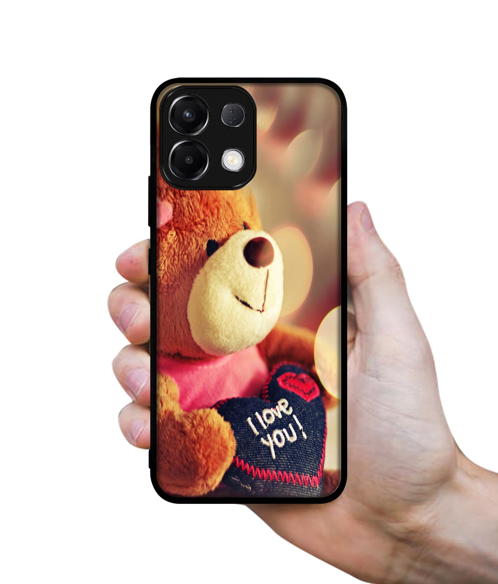 Teddy Bear Designer 2D Printed Back Case Cover for Oppo K13 5G