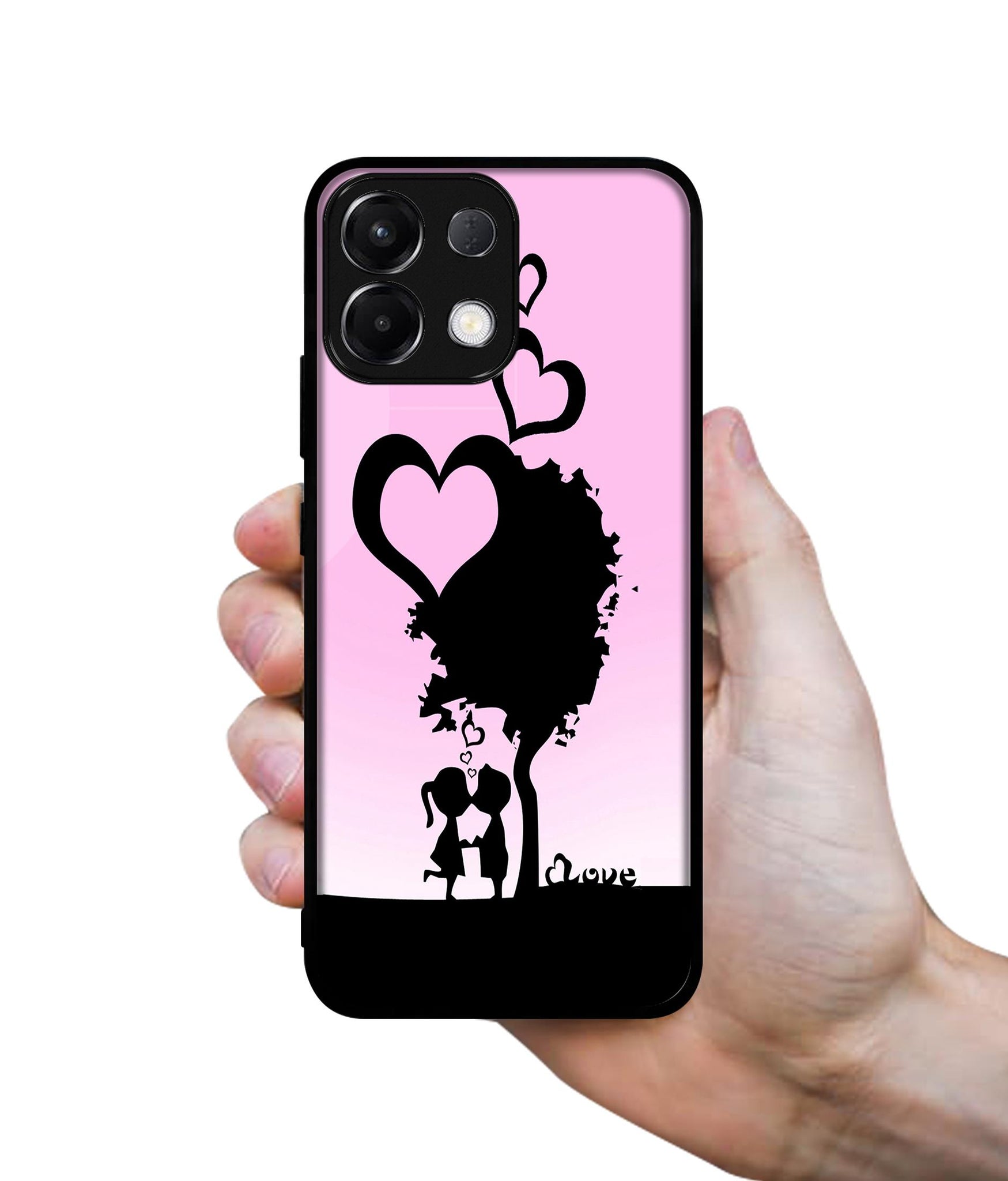 Sweet Love Designer 2D Printed Back Case Cover for Oppo K13 5G