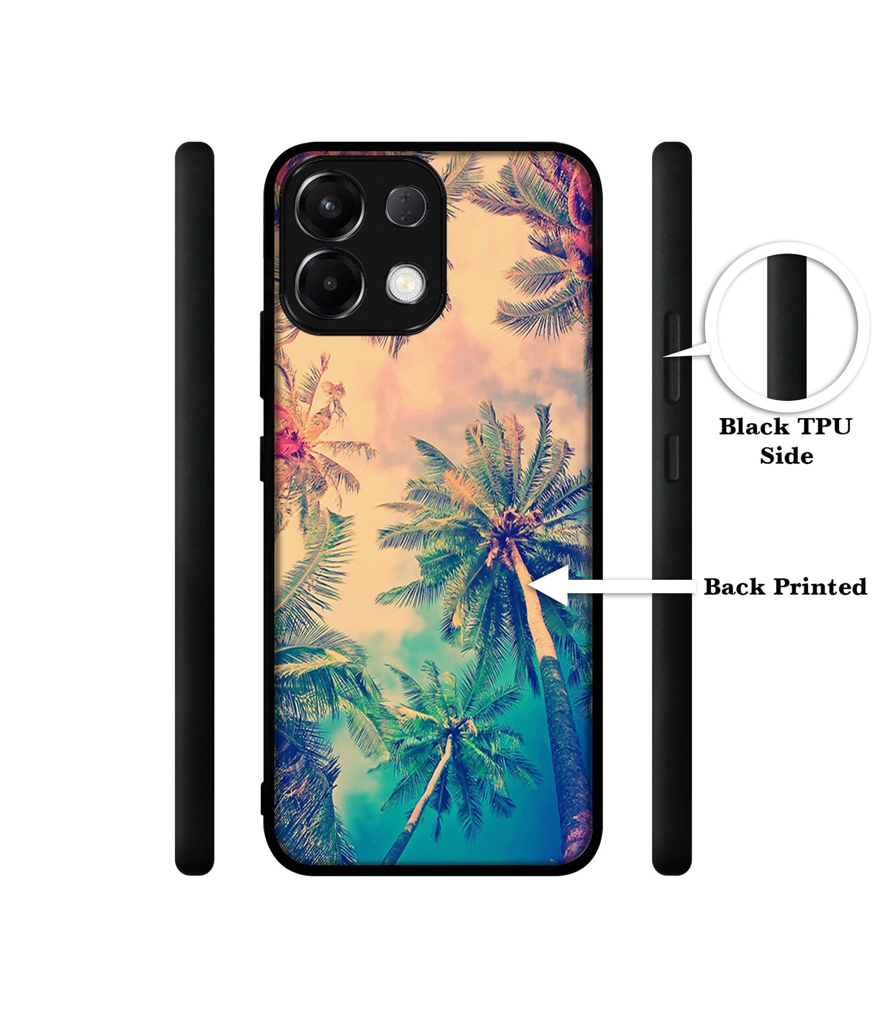 Trees Designer 2D Printed Back Case Cover for Oppo K13 5G