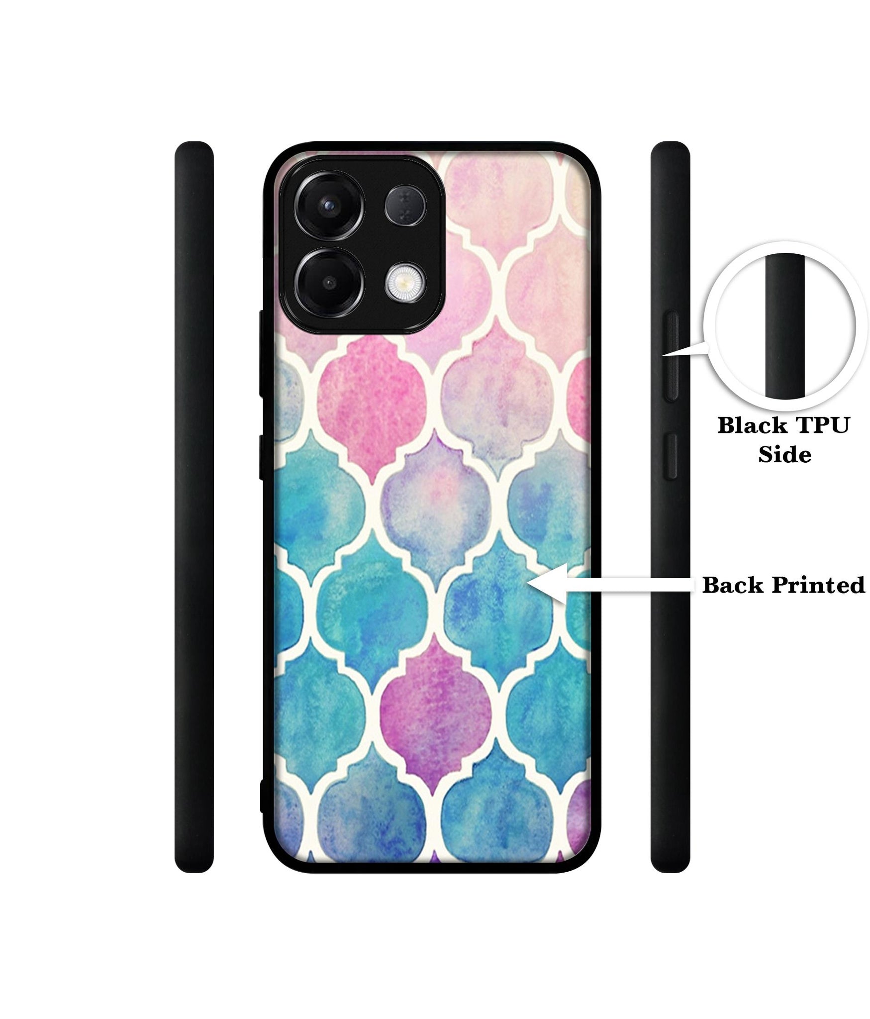 Patterns Art Designer 2D Printed Back Case Cover for Oppo K13 5G