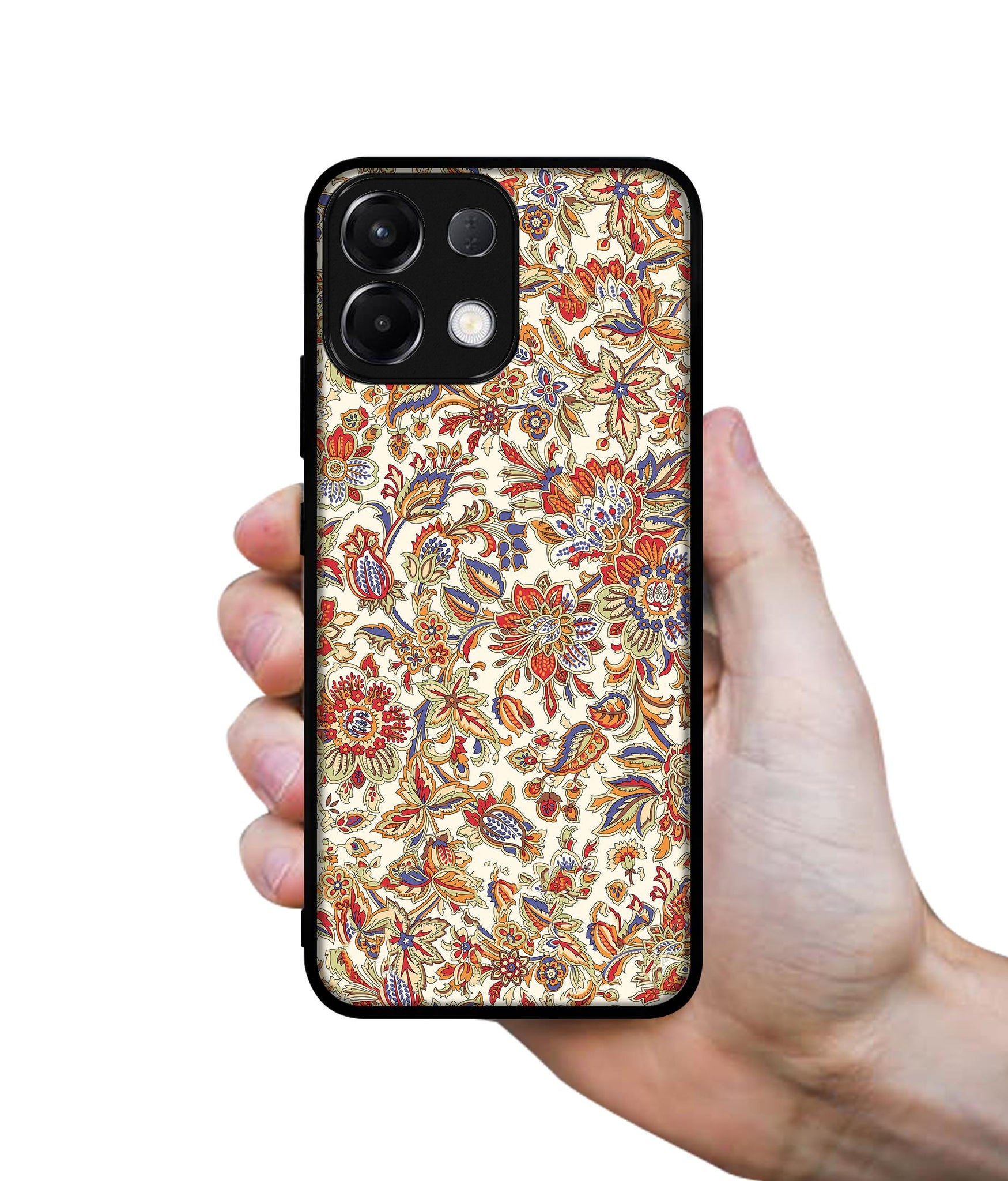 Floral Designer 2D Printed Back Case Cover for Oppo K13 5G